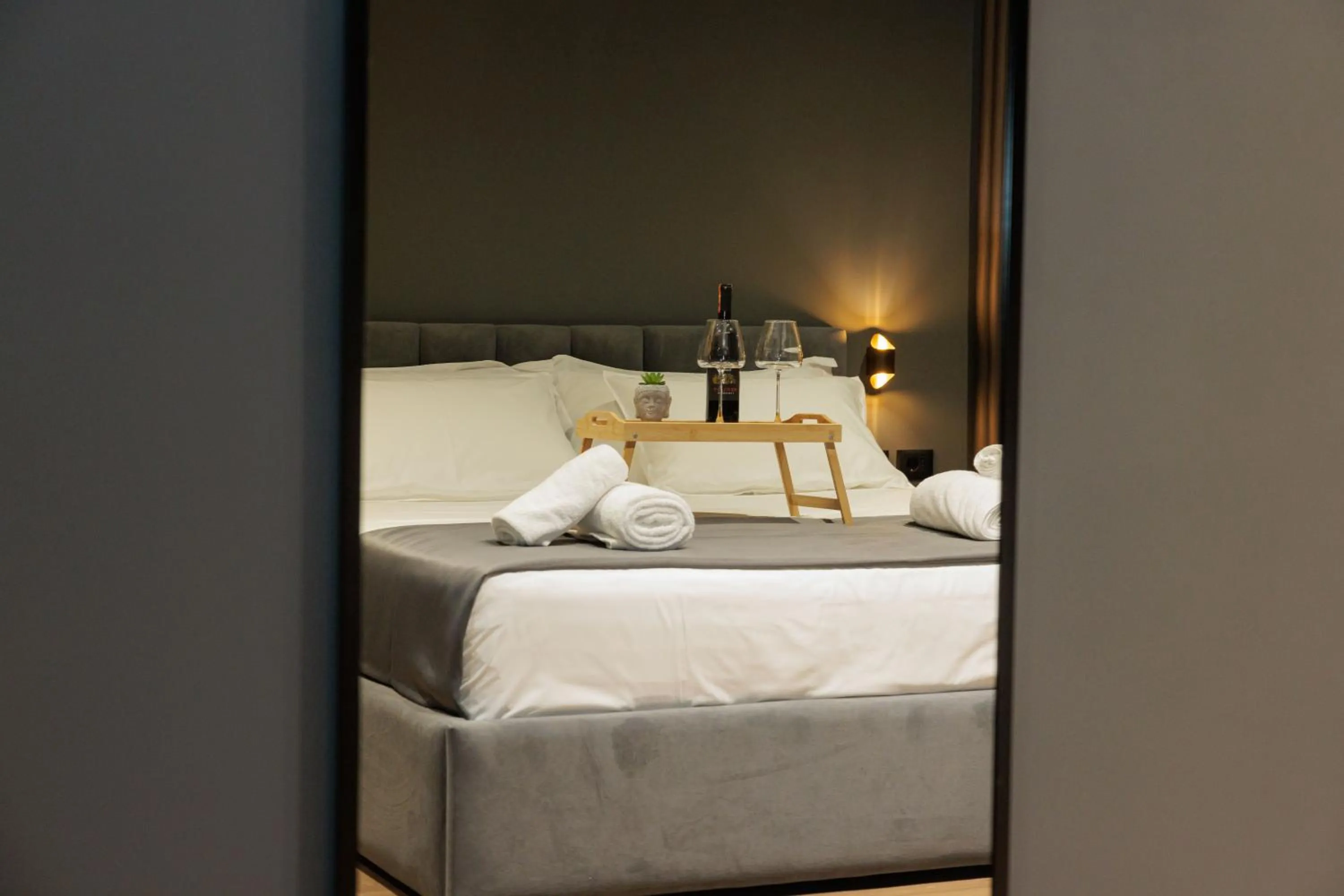 Photo of the whole room, Bed in Hotel Bel Ami Tirana