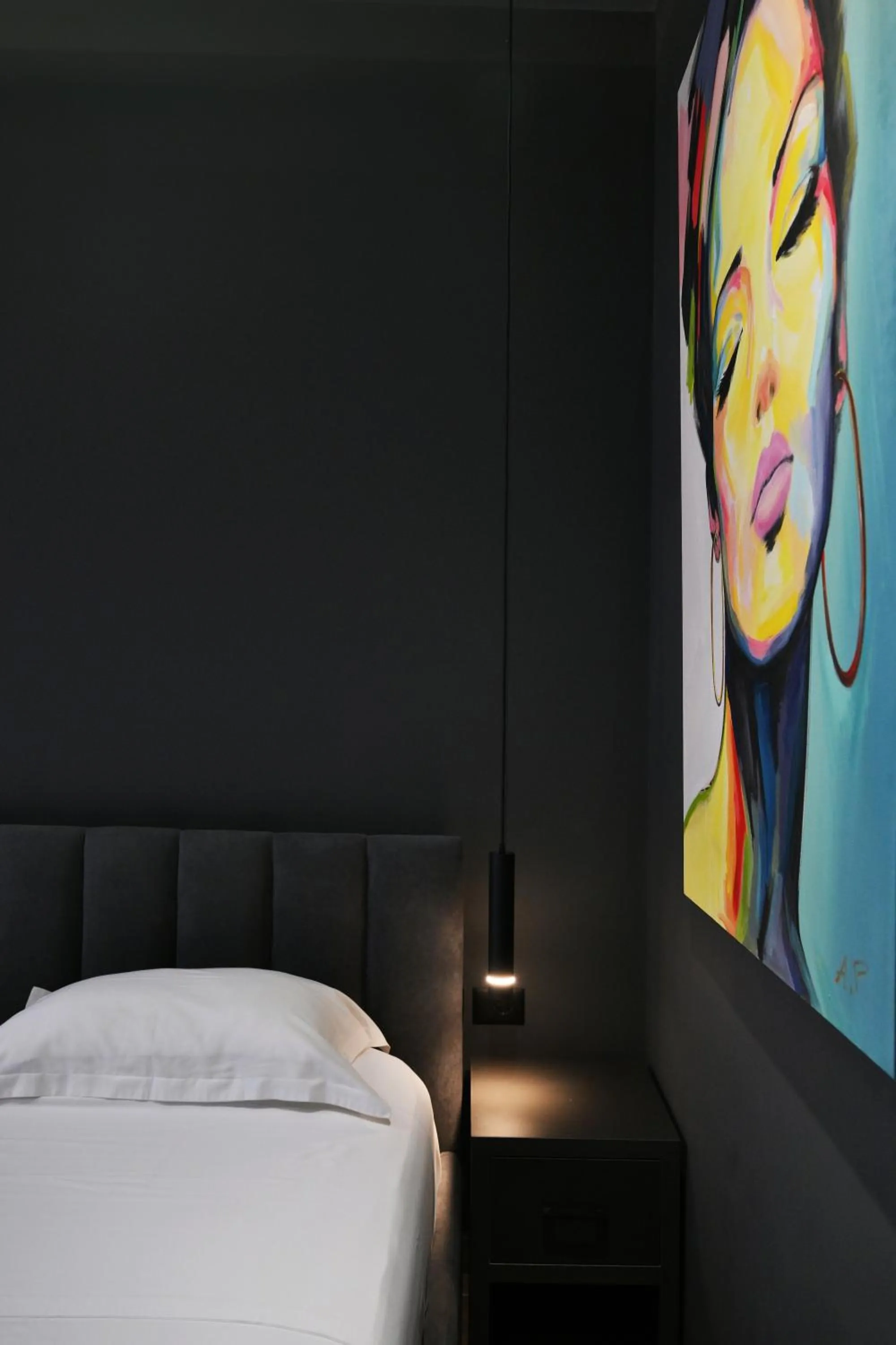 Bed in Hotel Bel Ami Tirana