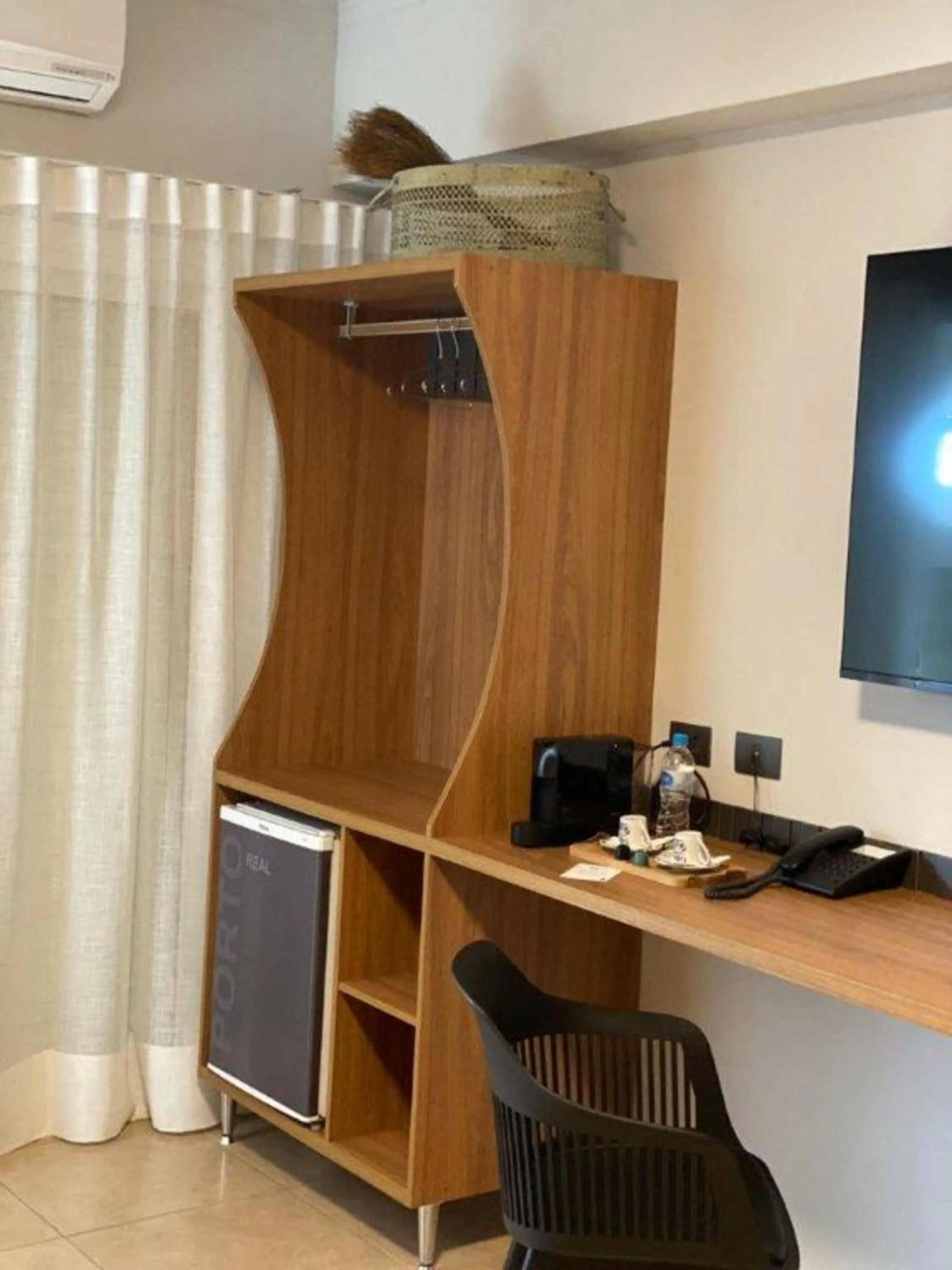 TV and multimedia in Hotel Porto Real Aparecida