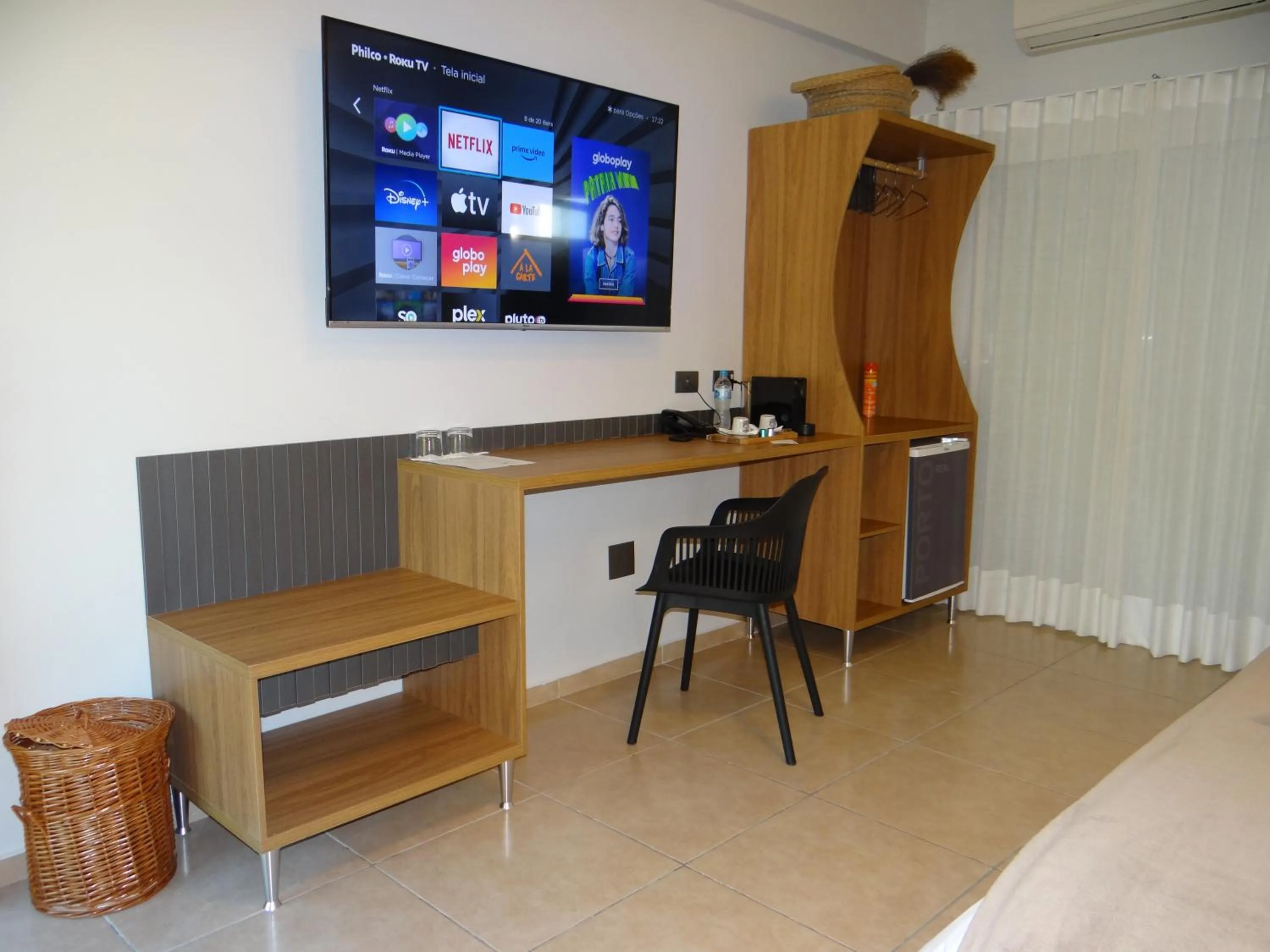 TV and multimedia in Hotel Porto Real Aparecida