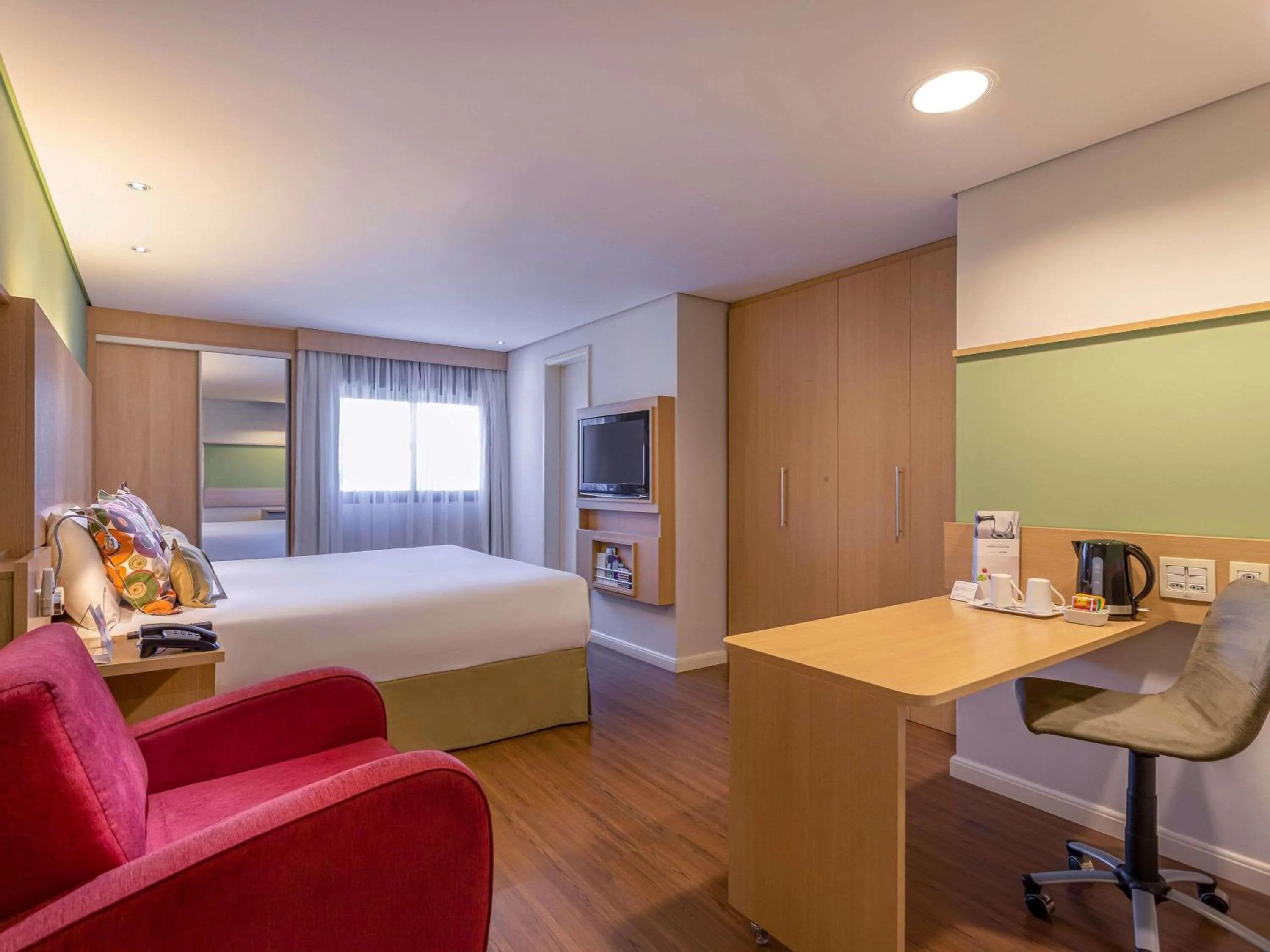 Bedroom, Bed in Mercure São Paulo Nações Unidas