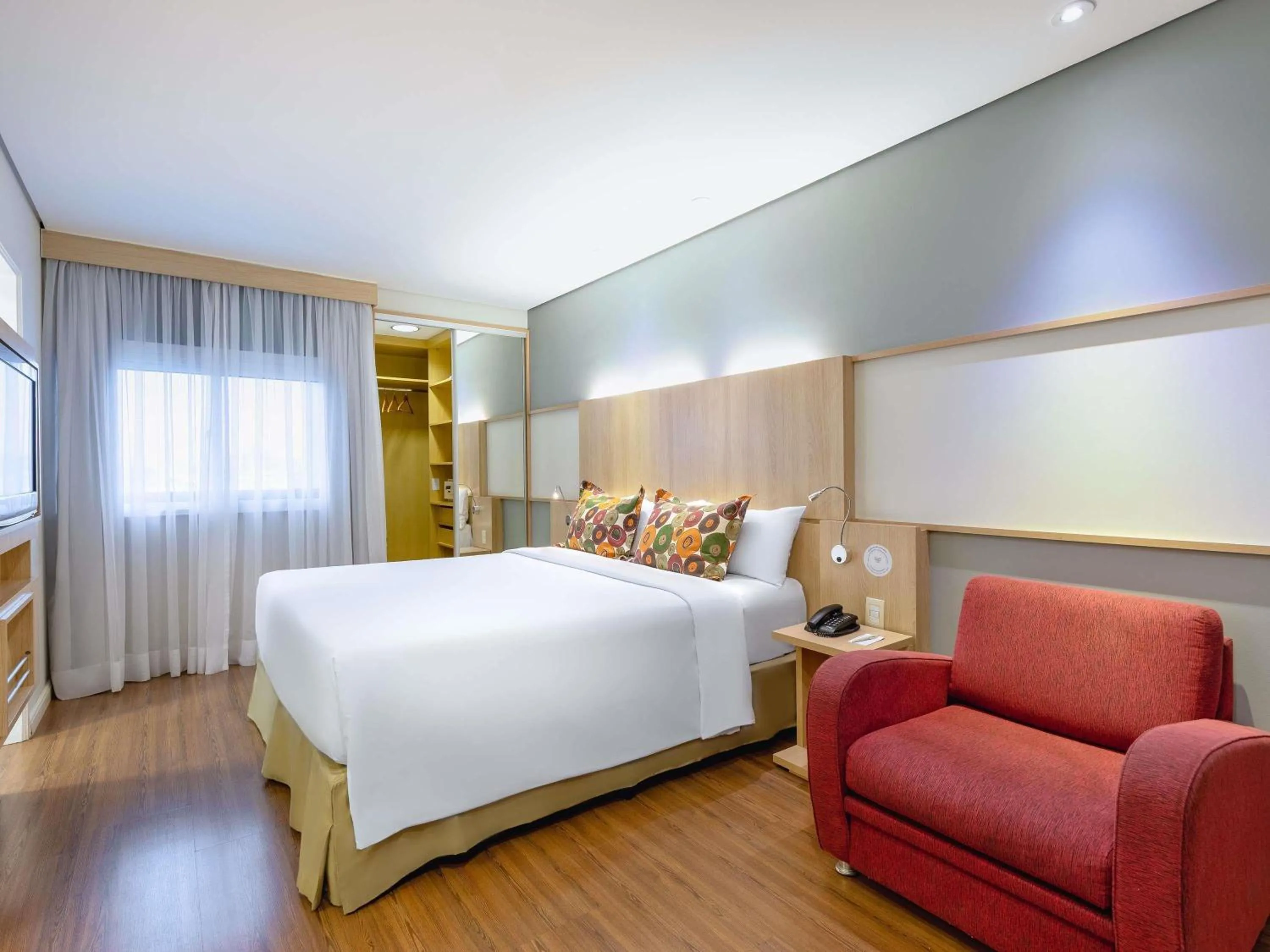 Bedroom, Bed in Mercure São Paulo Nações Unidas