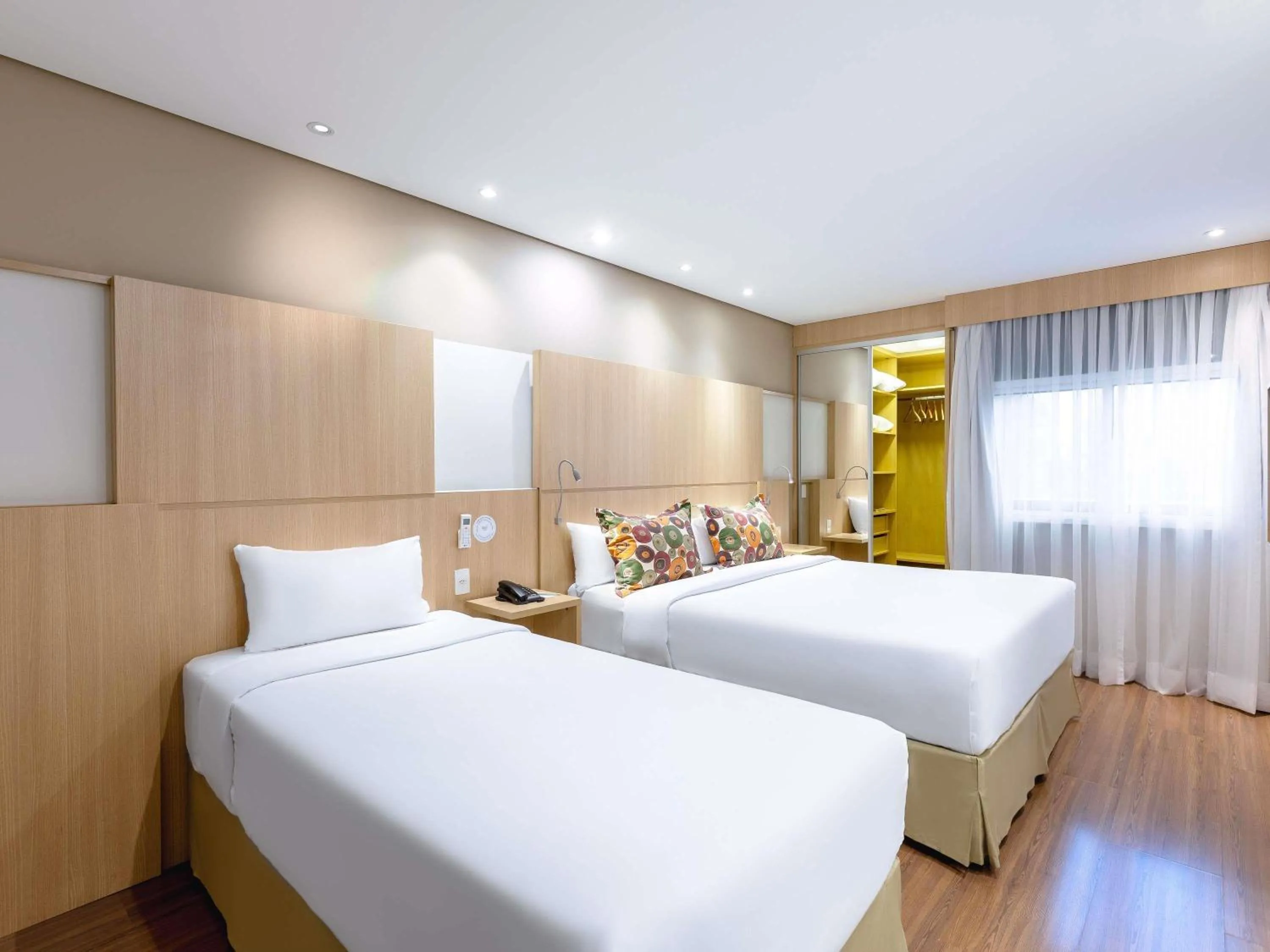 Bedroom, Bed in Mercure São Paulo Nações Unidas