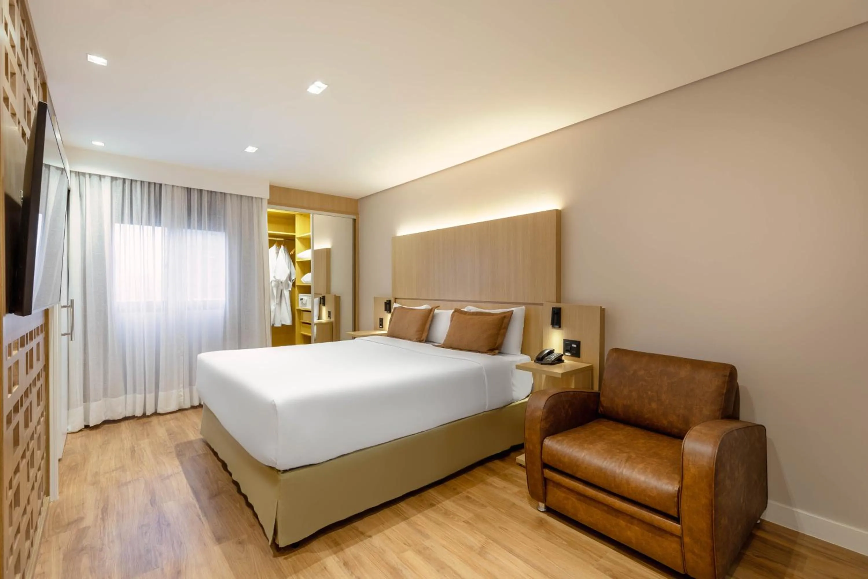 Bed in Mercure São Paulo Nações Unidas