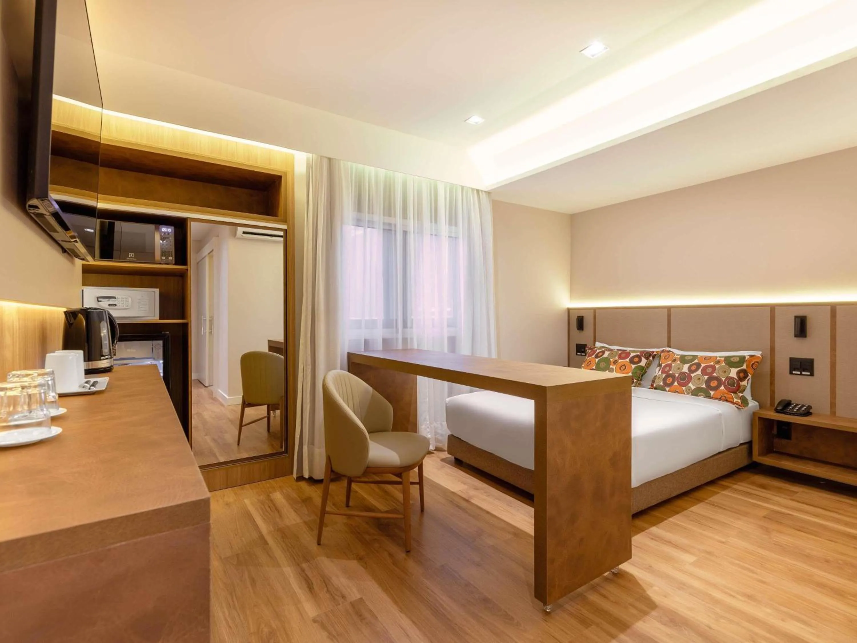 Bedroom, Bed in Mercure São Paulo Nações Unidas