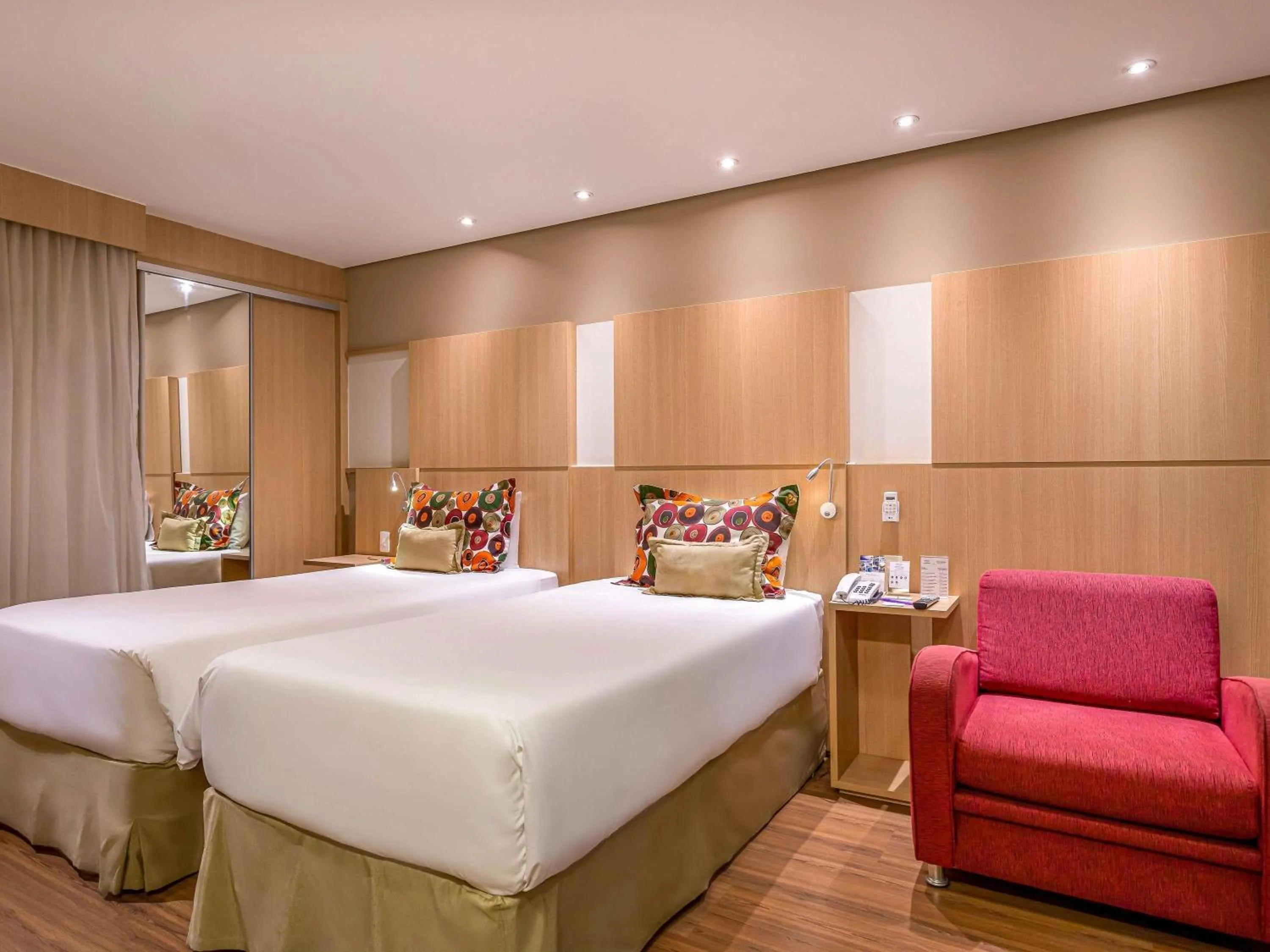 Bedroom, Bed in Mercure São Paulo Nações Unidas