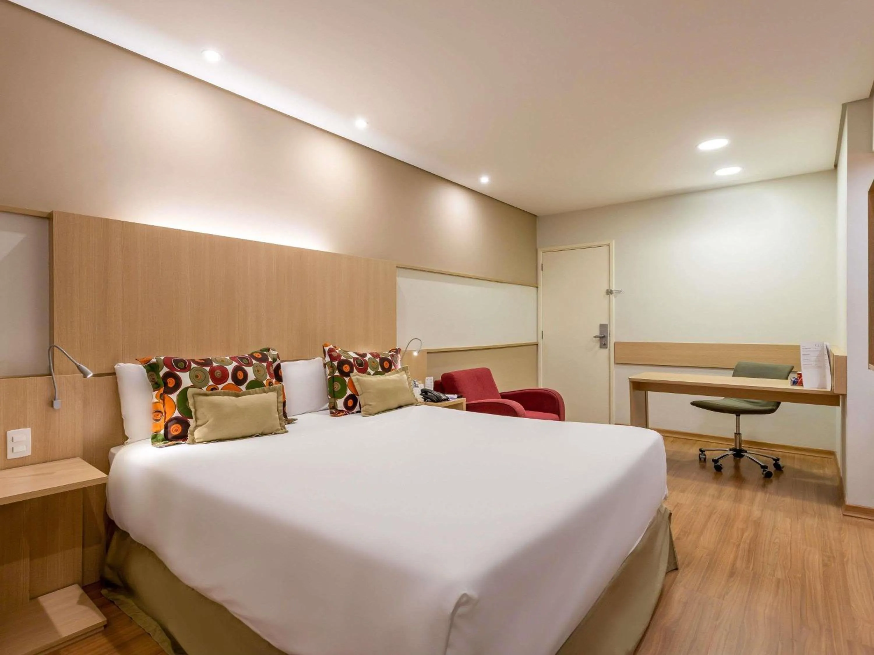 Bedroom, Bed in Mercure São Paulo Nações Unidas