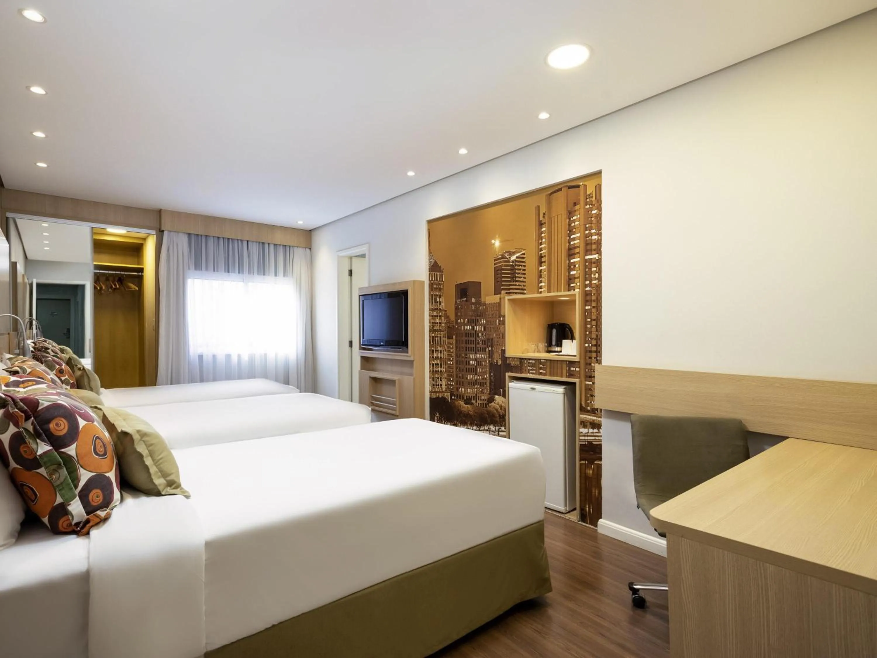 Bedroom, Bed in Mercure São Paulo Nações Unidas