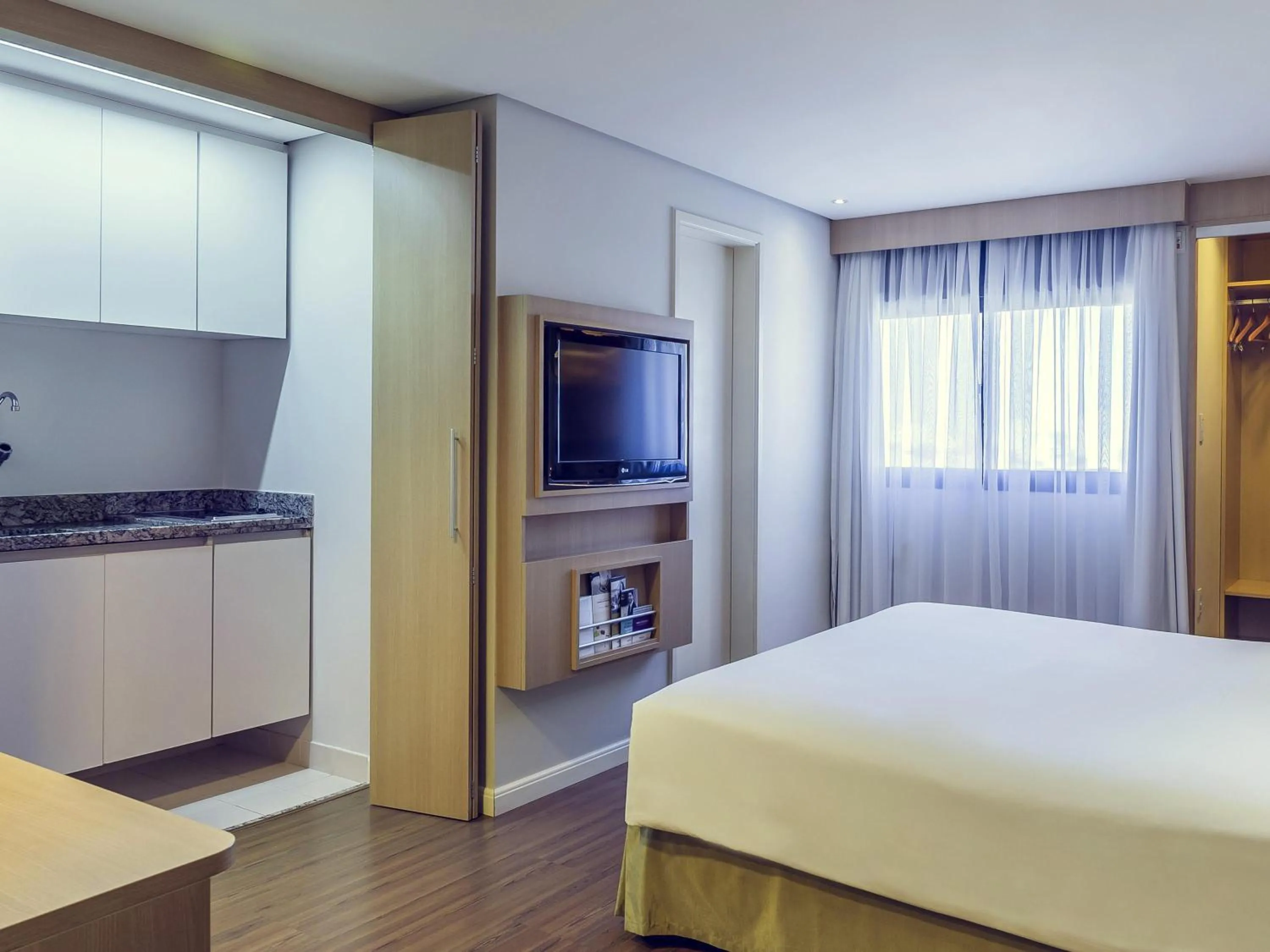 Bedroom, Bed in Mercure São Paulo Nações Unidas