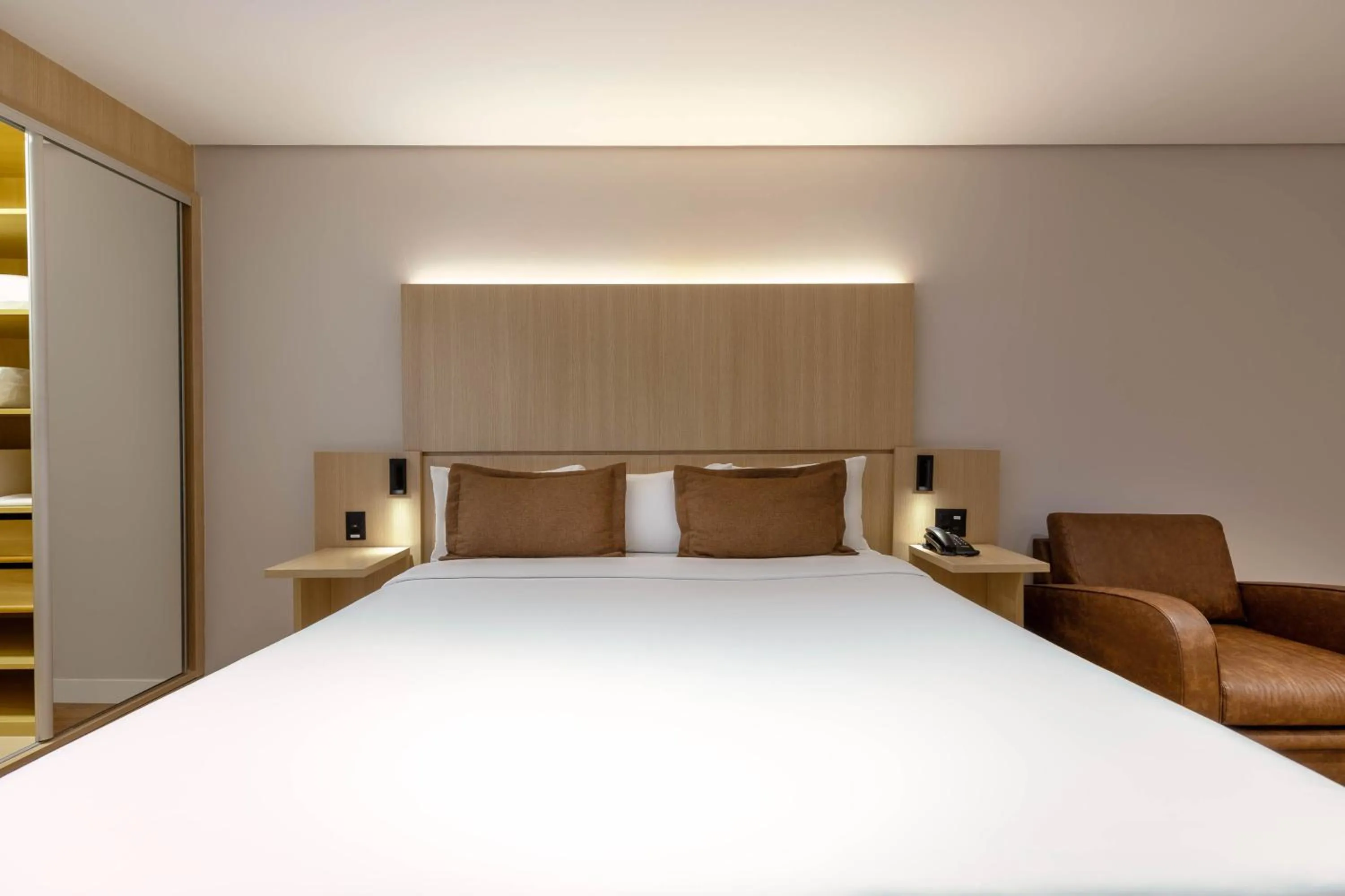 Bed in Mercure São Paulo Nações Unidas