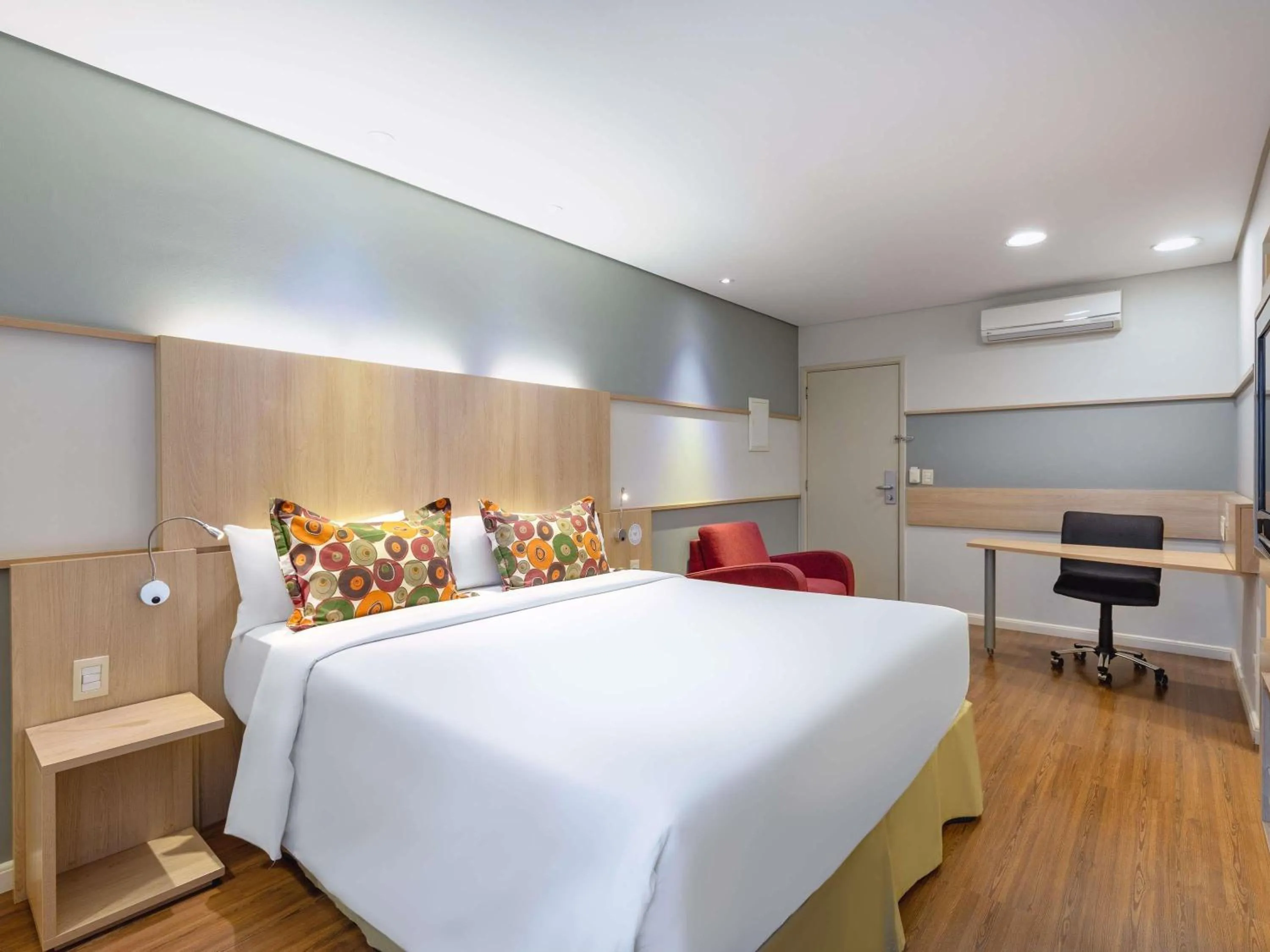 Bedroom, Bed in Mercure São Paulo Nações Unidas