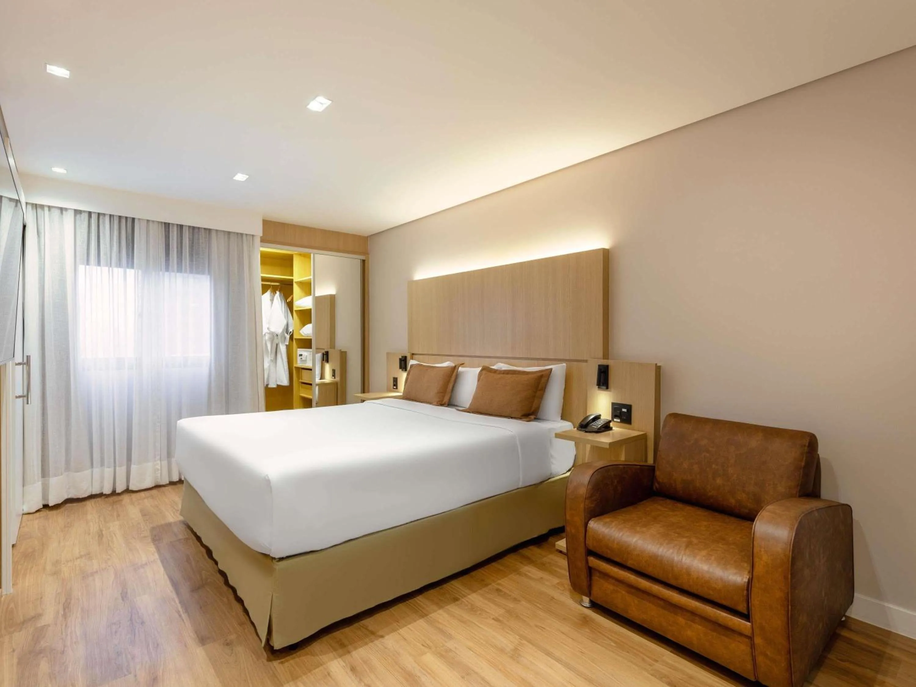 Bedroom, Bed in Mercure São Paulo Nações Unidas