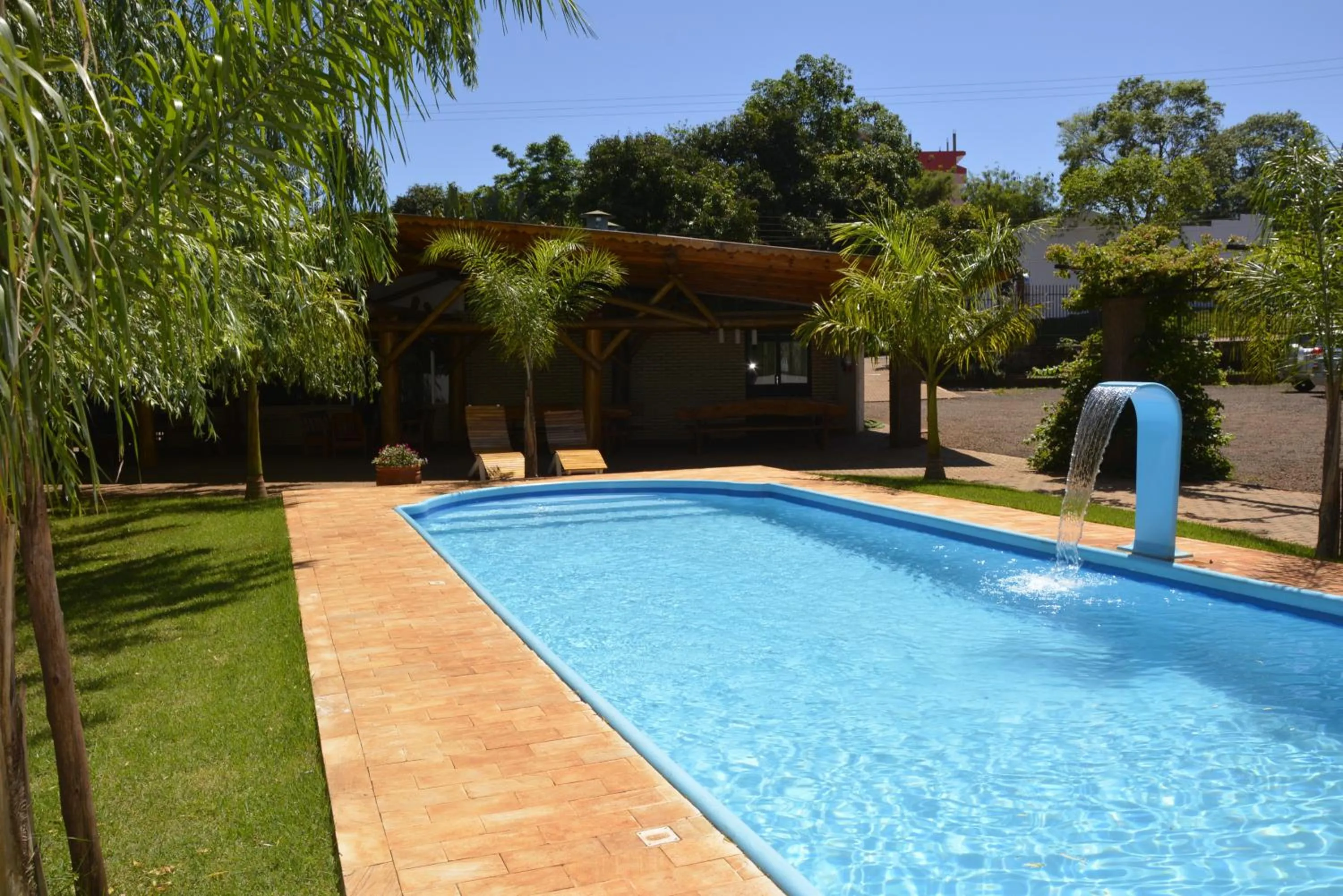 Swimming pool in Hotel Salzburgo