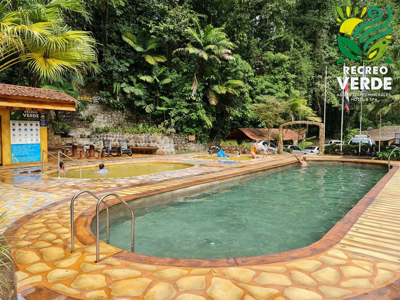 Property building in Recreo Verde Hot Springs & Spa