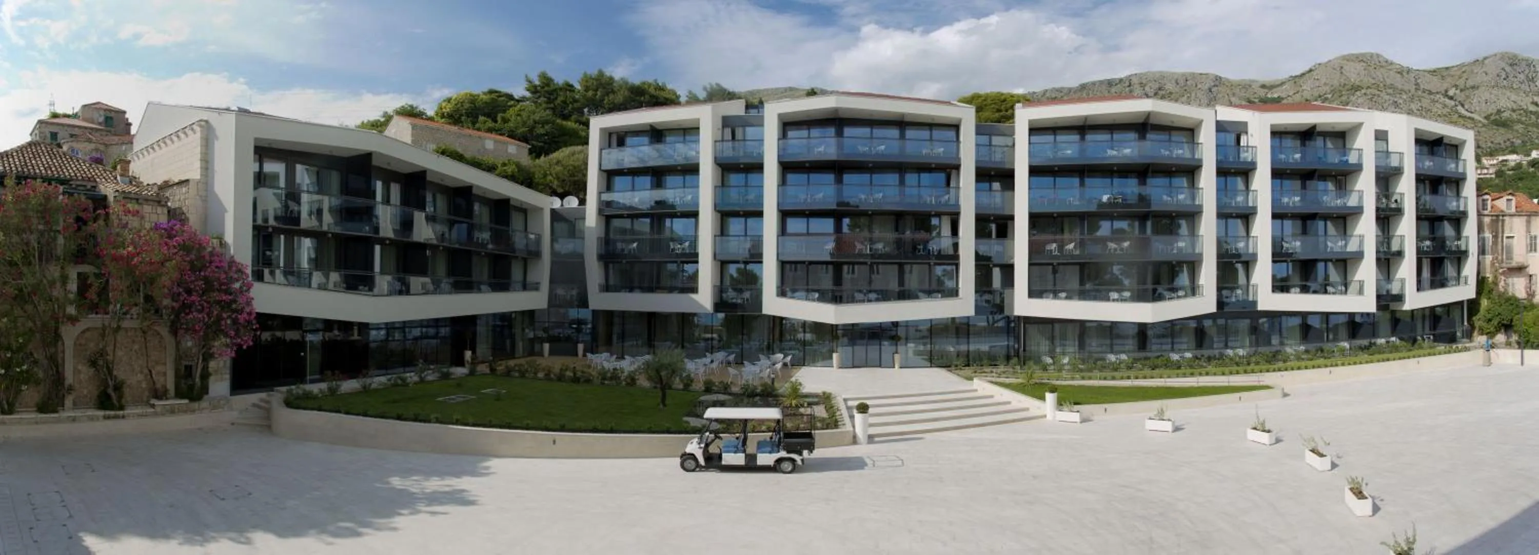 Property building in Maistra Select Mlini Hotel