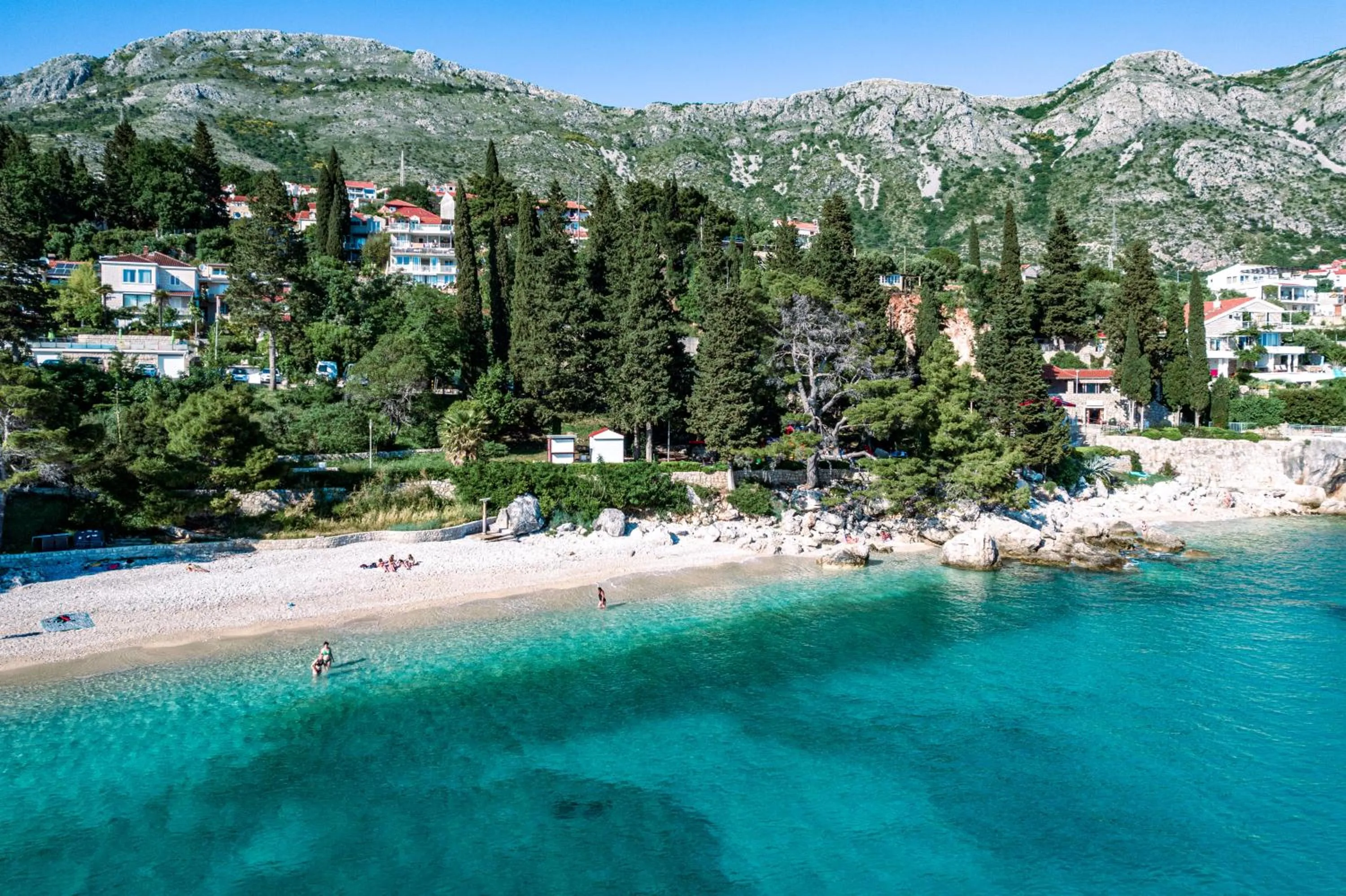 Beach in Maistra Select Mlini Hotel