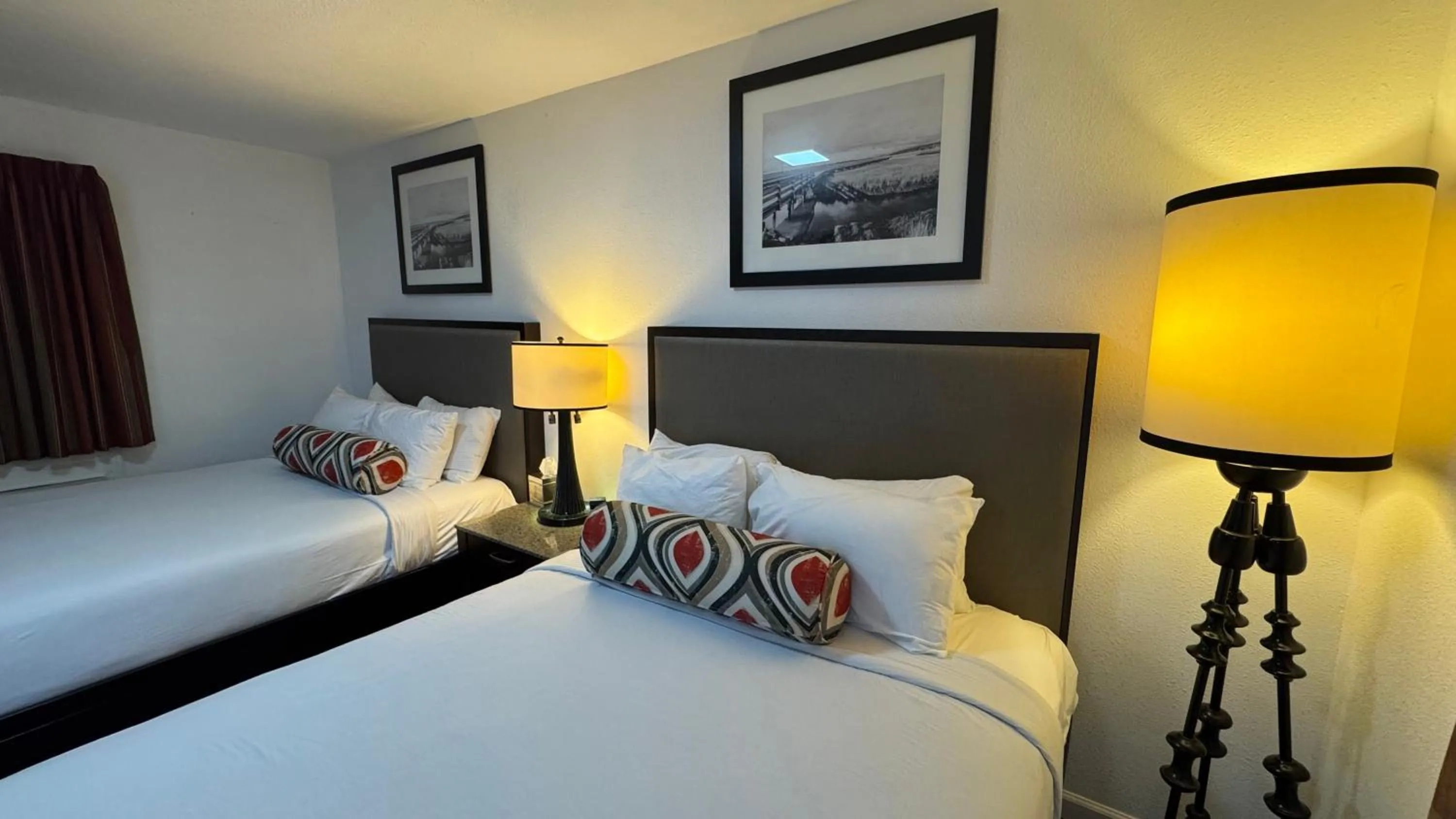 Queen Room with Two Queen Beds in Budget Motel