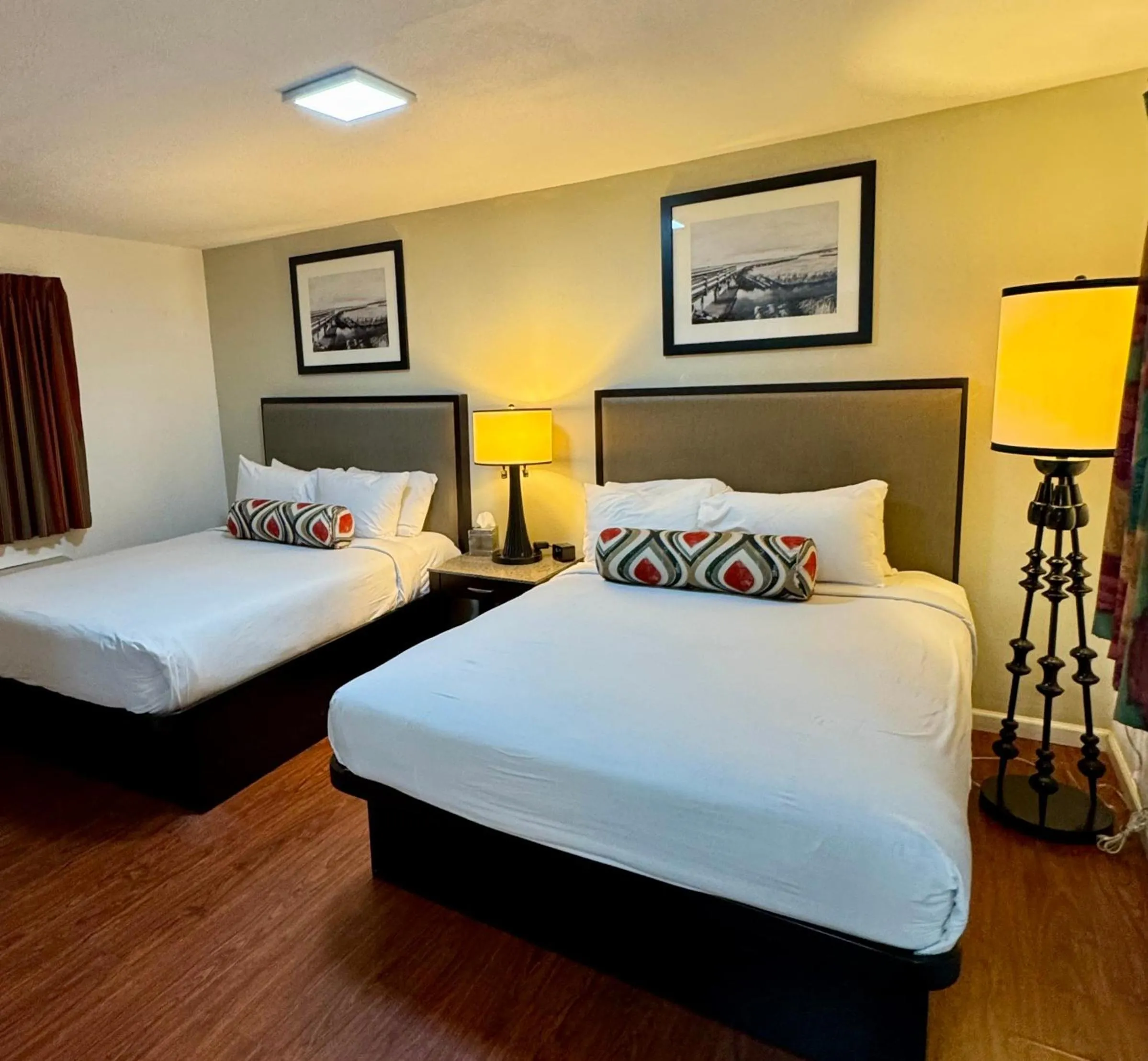 Queen Room with Two Queen Beds in Budget Motel