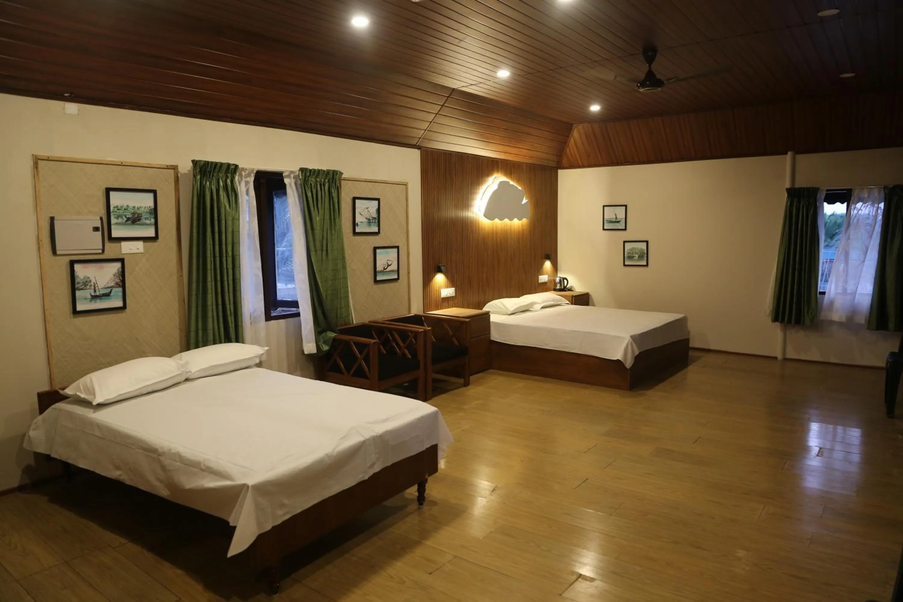 Bed in Kandal Theeram Farms
