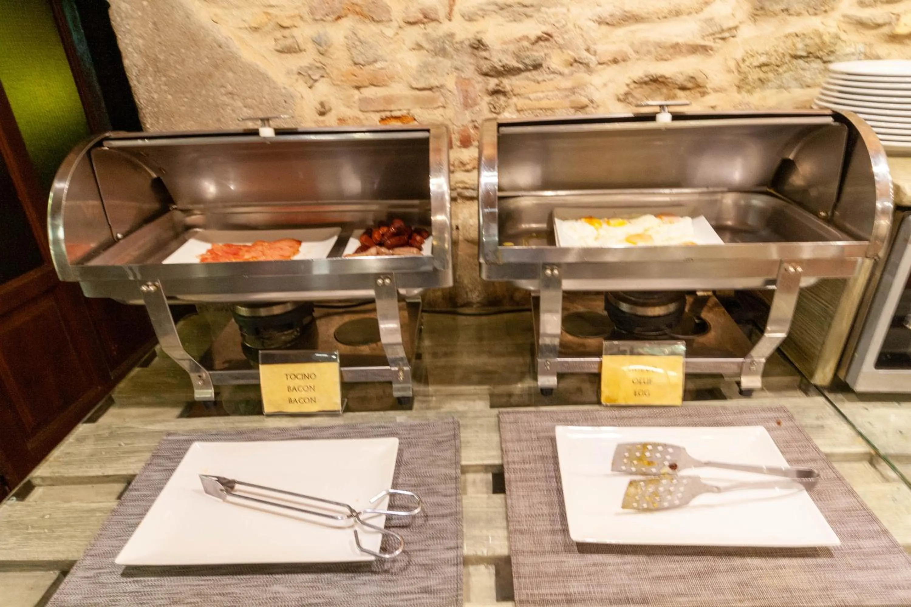 Breakfast in Hotel Castell Blanc