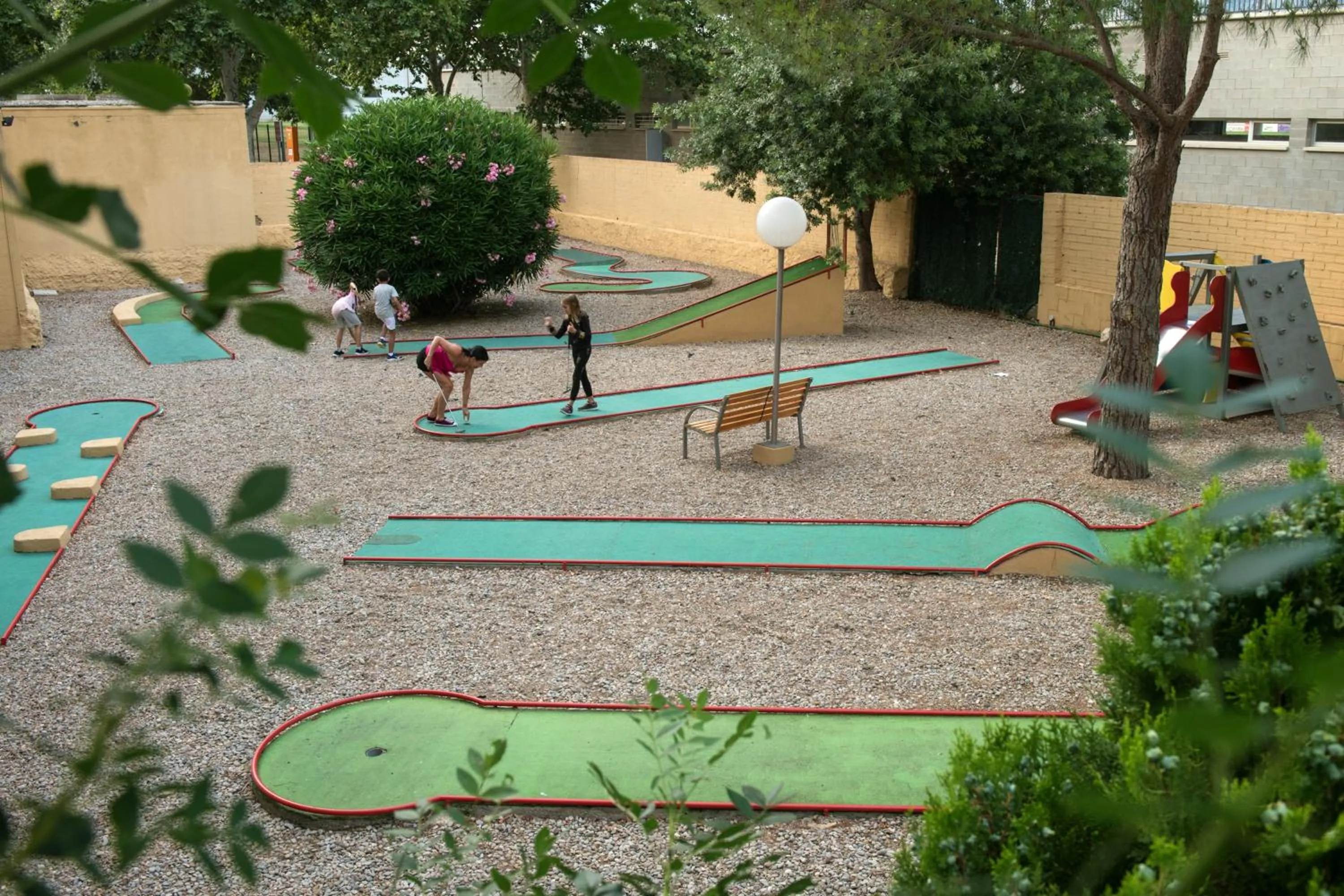 Children play ground in Hotel Castell Blanc