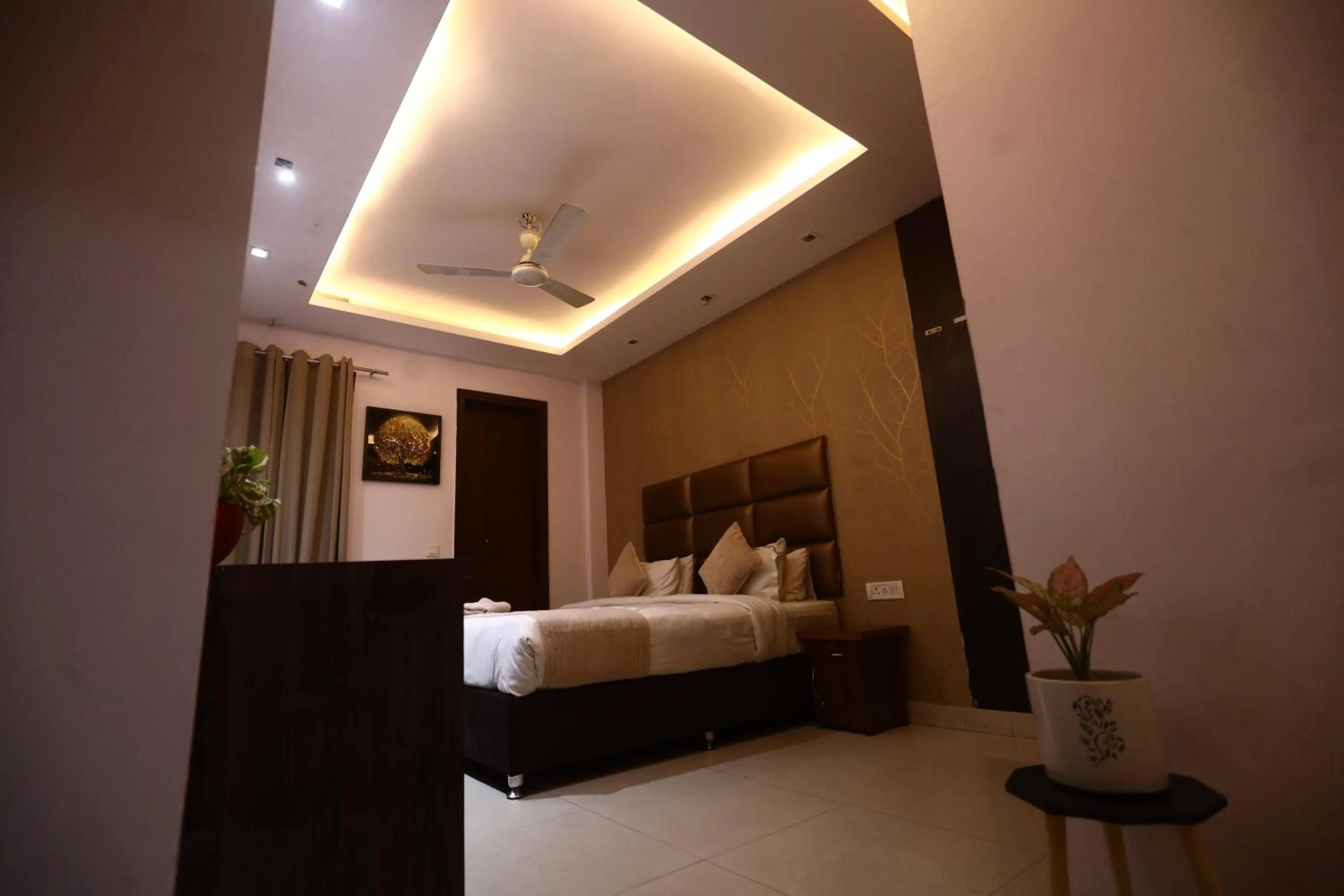 Bed in The Bed And Rock Kalkaji