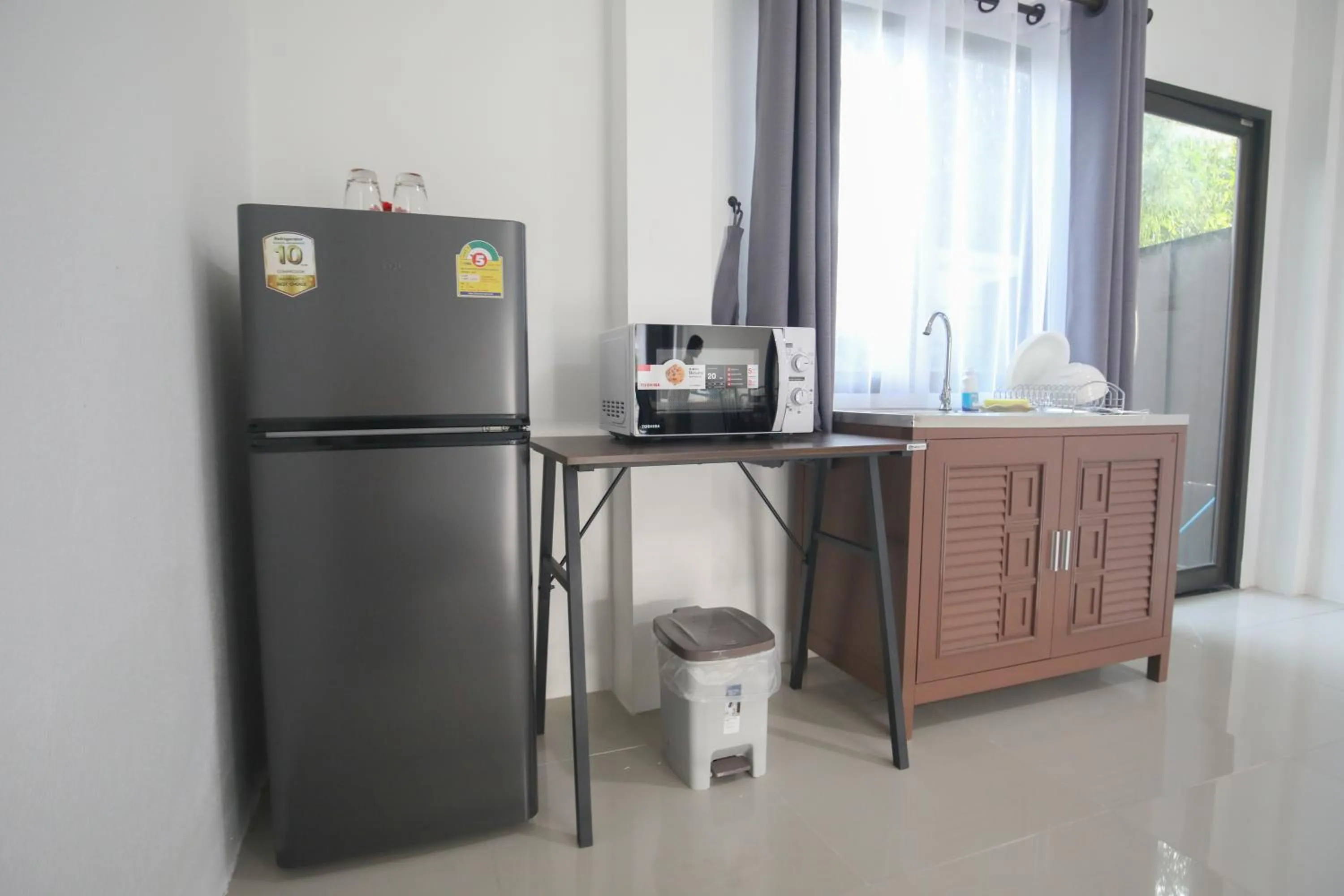Kitchen or kitchenette in Chiangmai View Home
