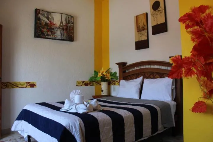 Bed in Hotel Colonial
