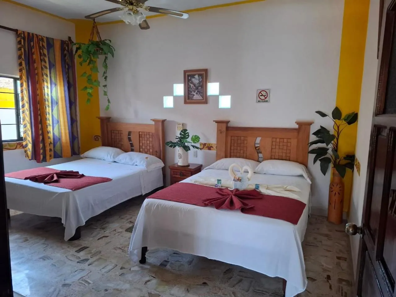 Bed in Hotel Colonial