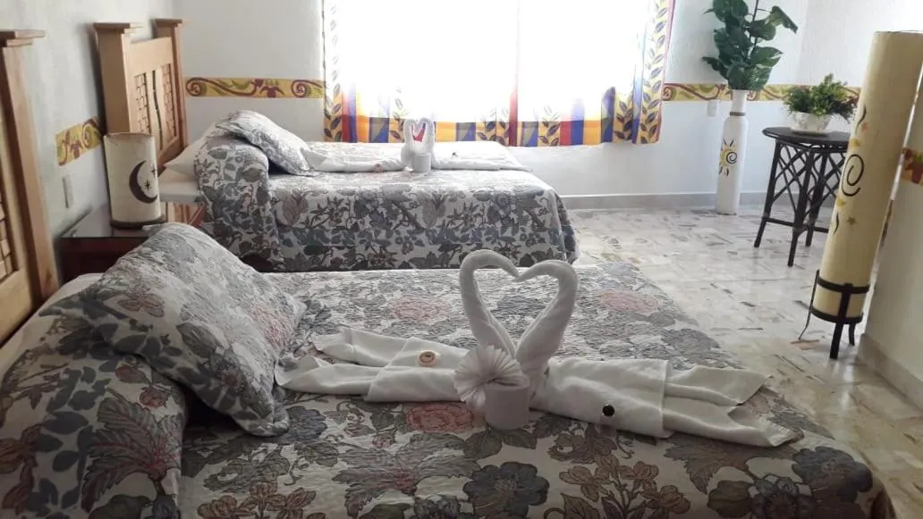 Bed in Hotel Colonial