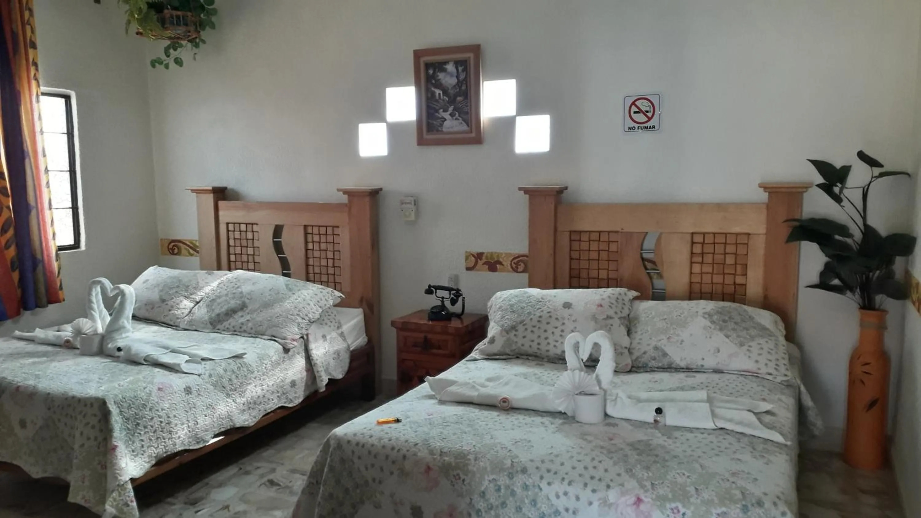 Bed in Hotel Colonial