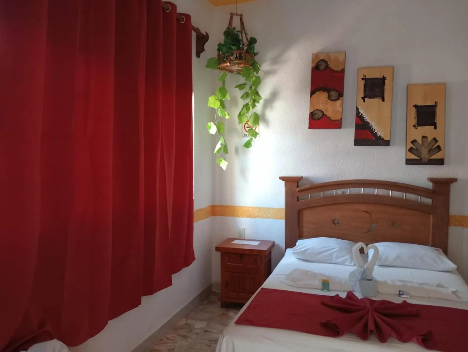 Bed in Hotel Colonial