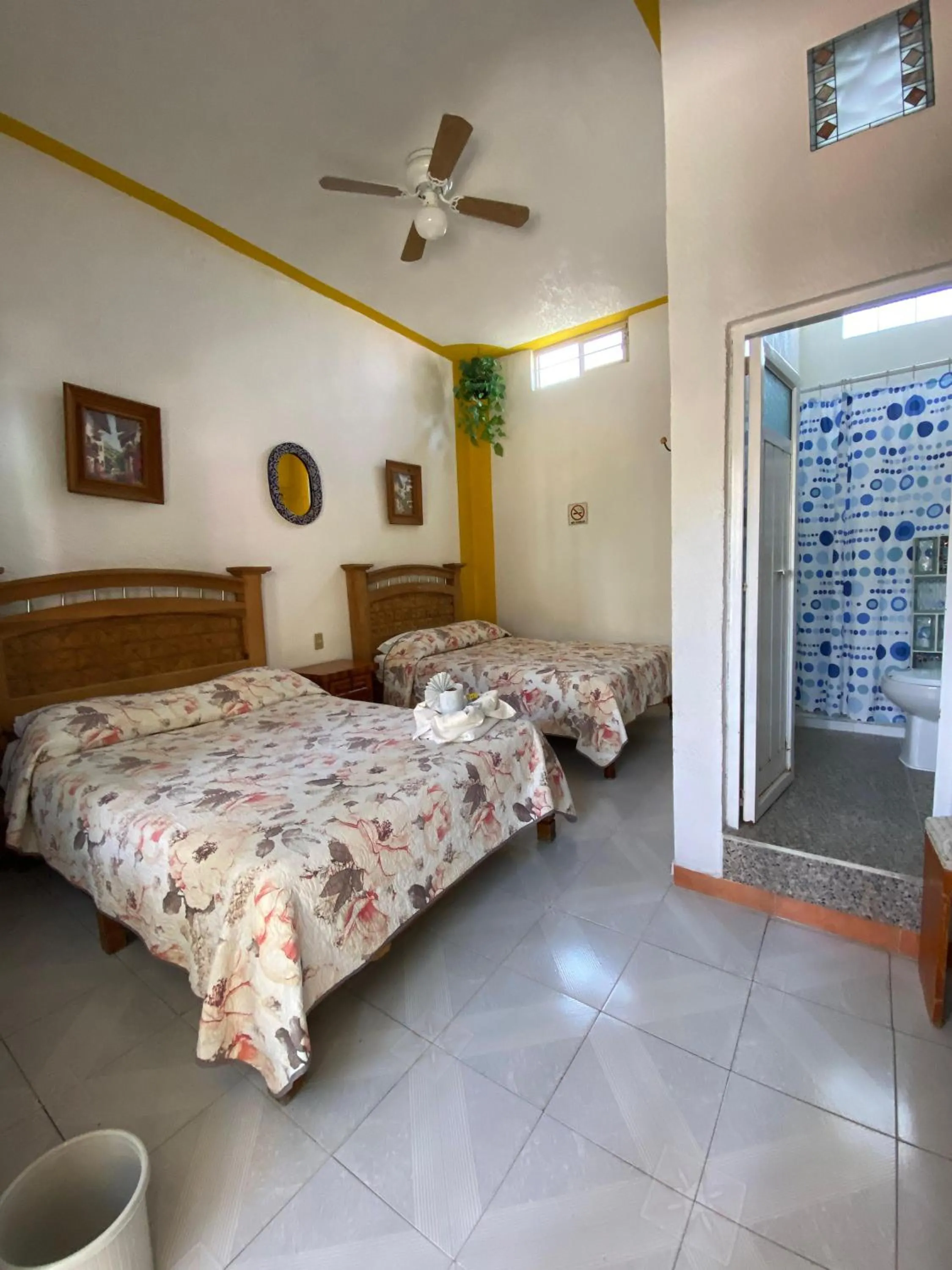 Bed in Hotel Colonial