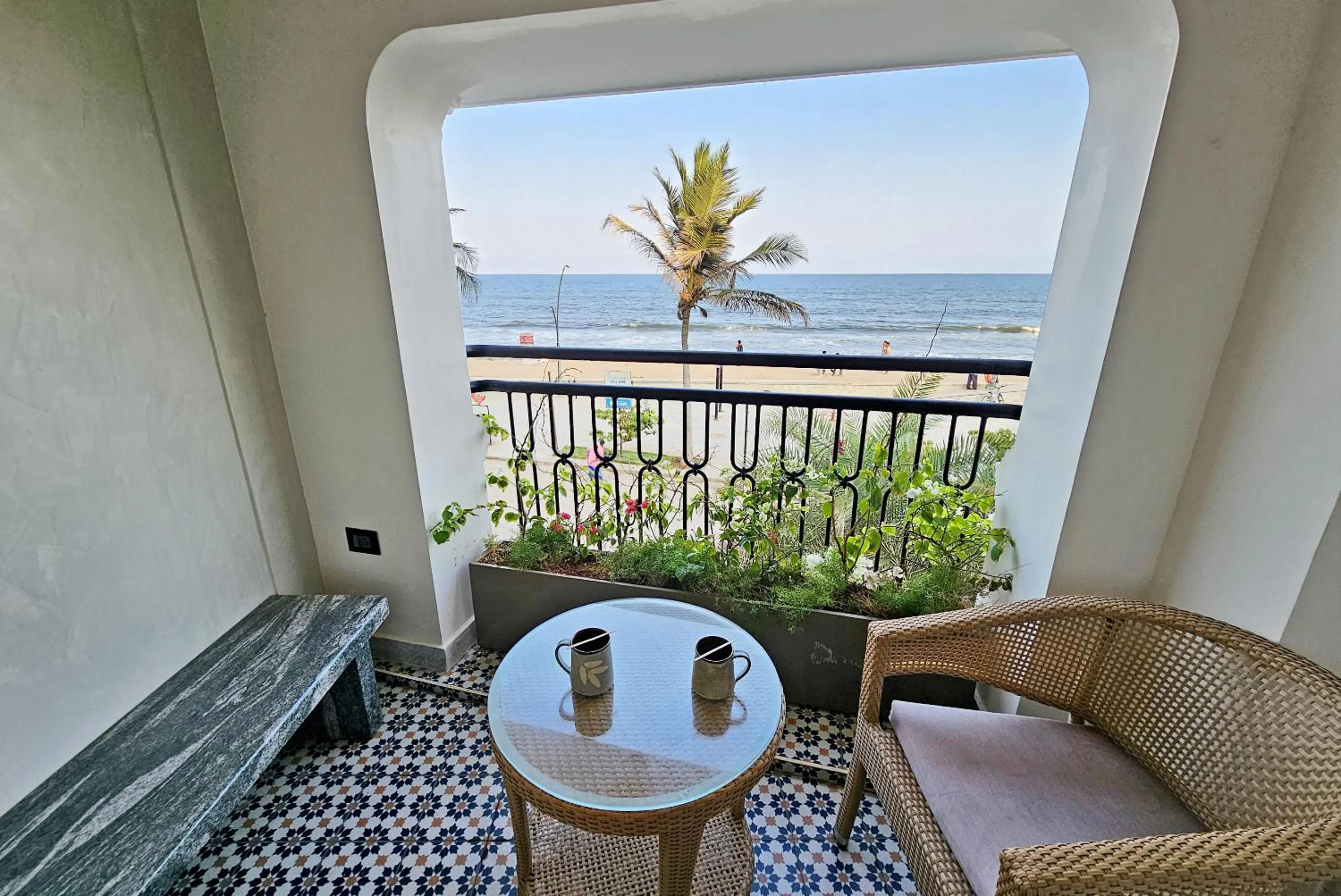 Balcony/Terrace in Sea Gadabout - Seaside Stays