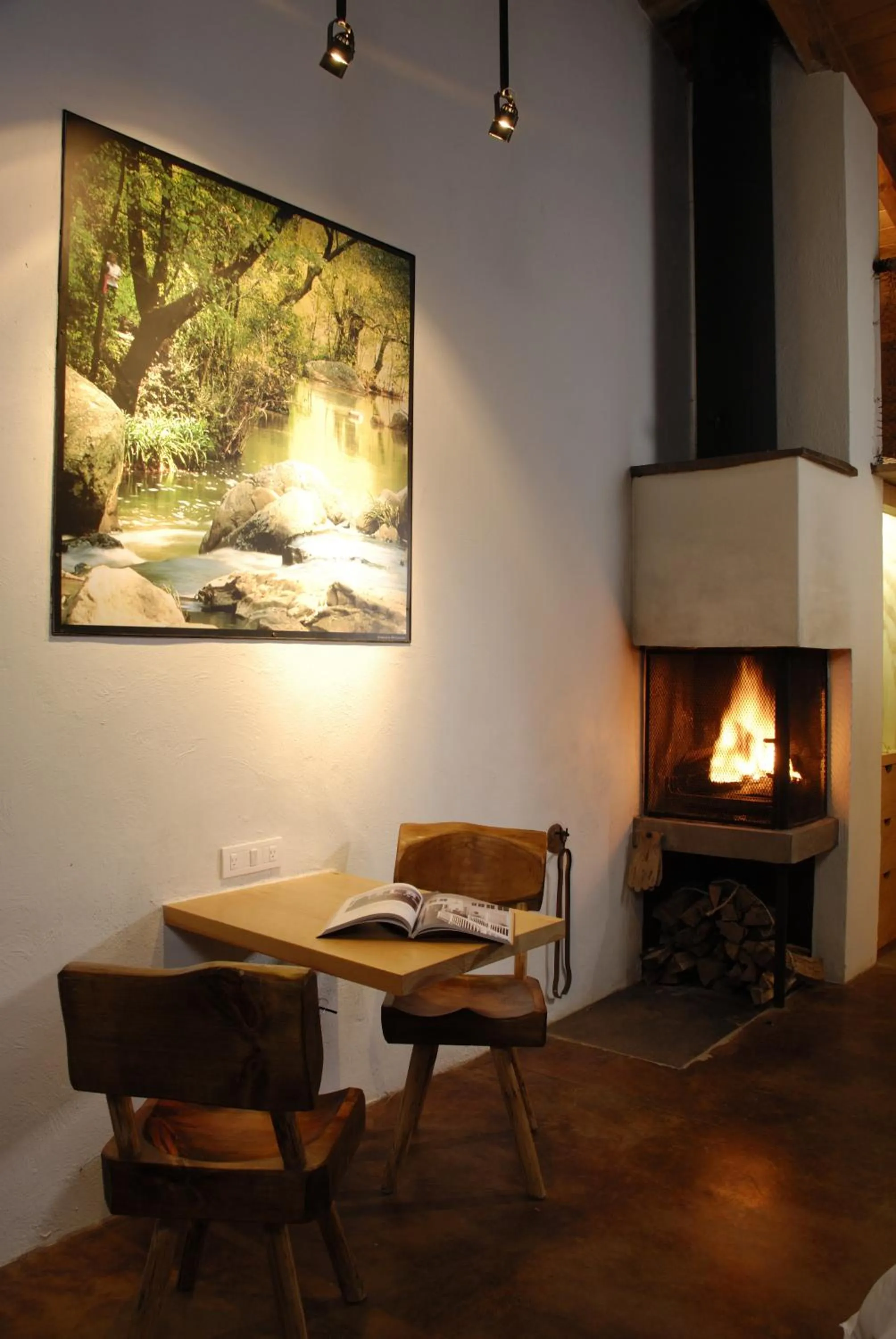 Decorative detail in Hotel El Remanso Tapalpa