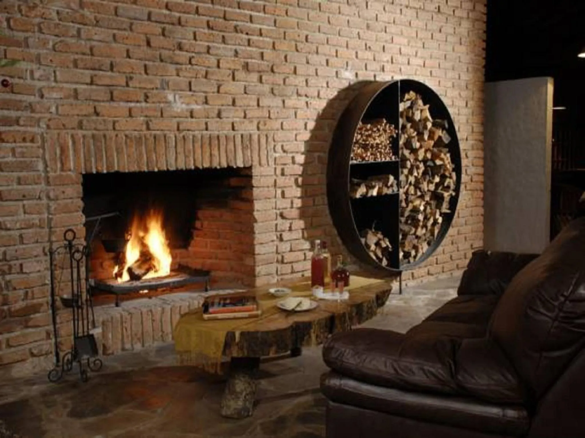 Living room in Hotel El Remanso Tapalpa