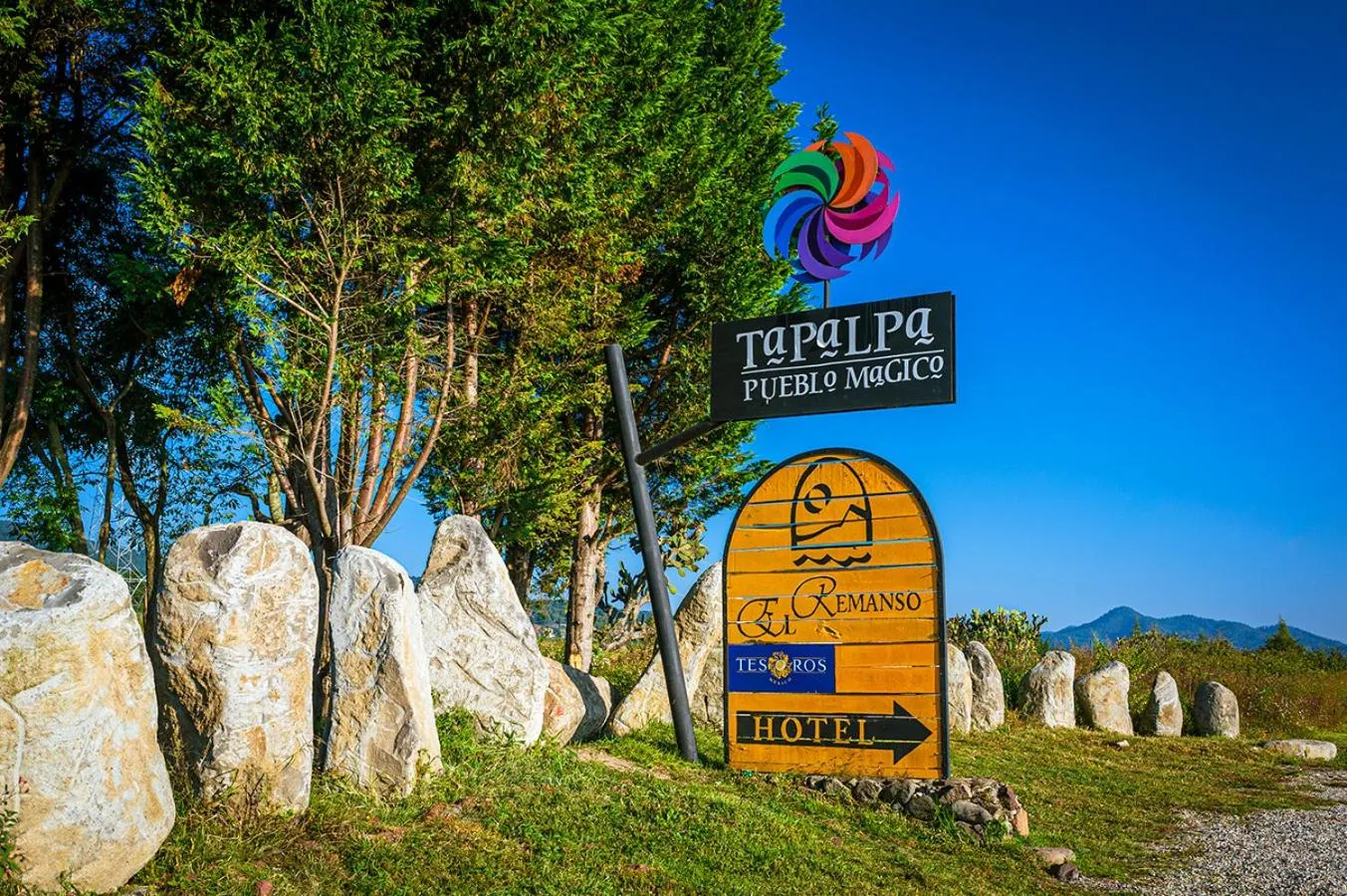 Facade/entrance in Hotel El Remanso Tapalpa