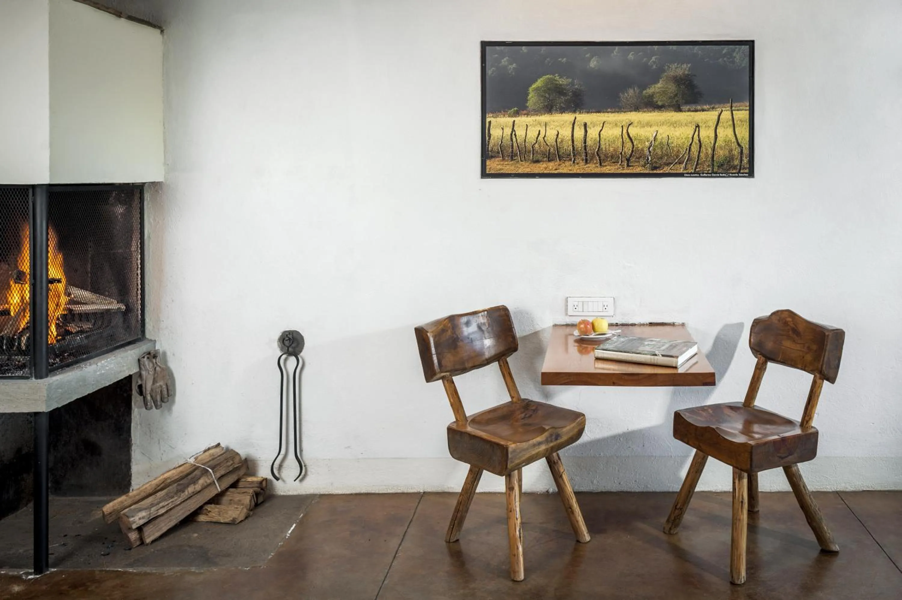 Living room in Hotel El Remanso Tapalpa