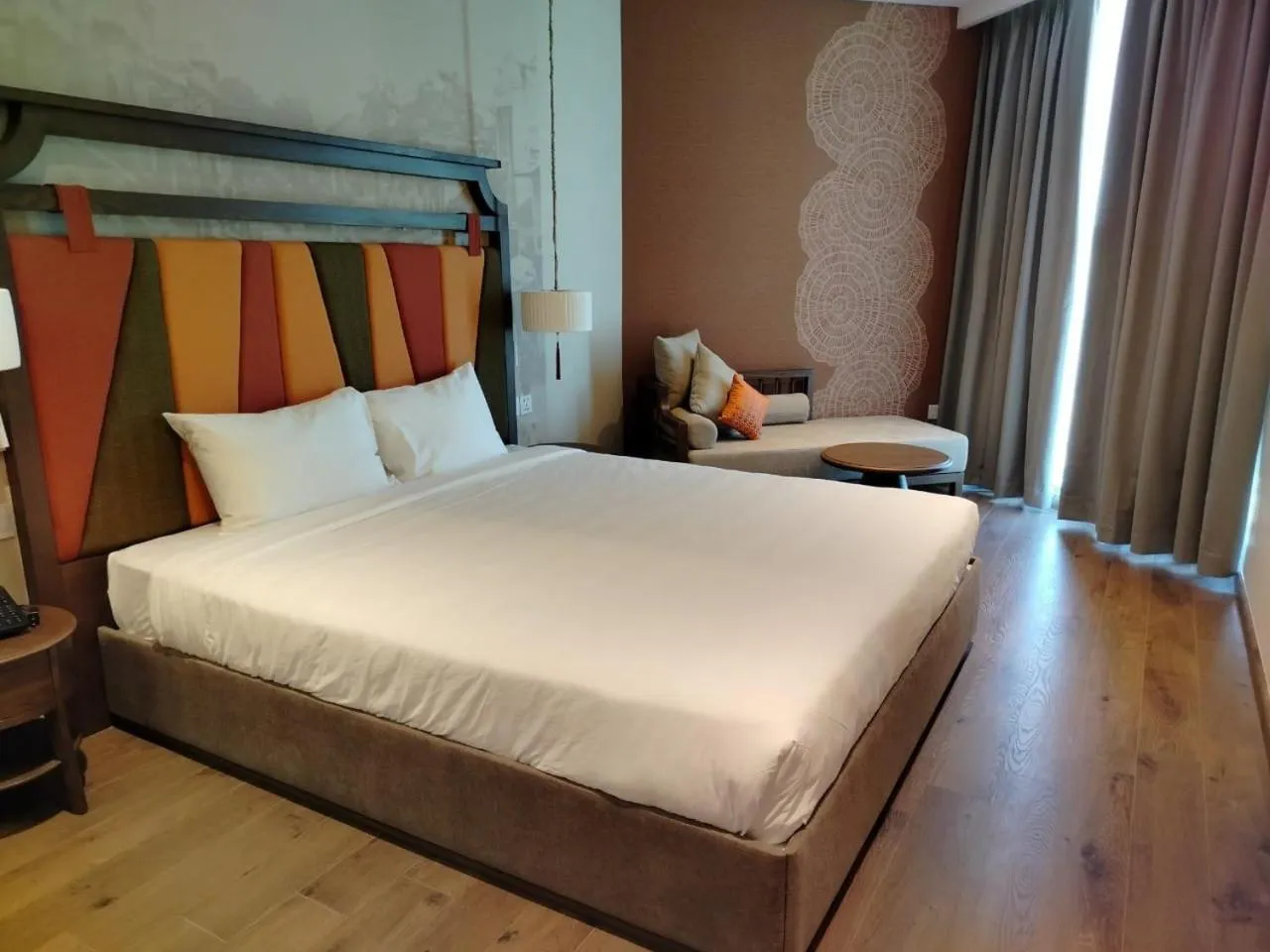 Bed in Apec Mandala Mui Ne Beach Studio