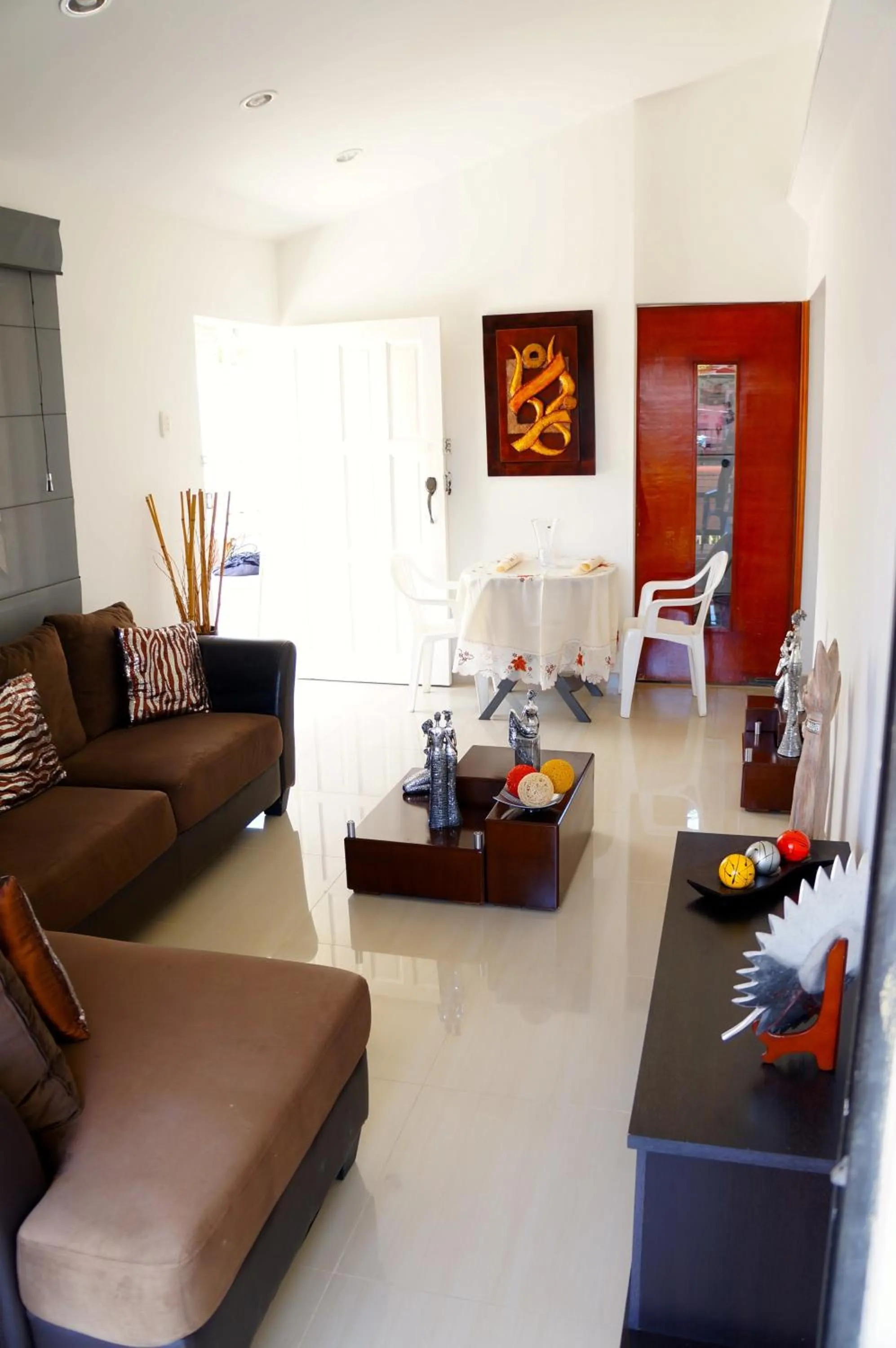 Communal lounge/ TV room in Posada Vasquez Oviedo