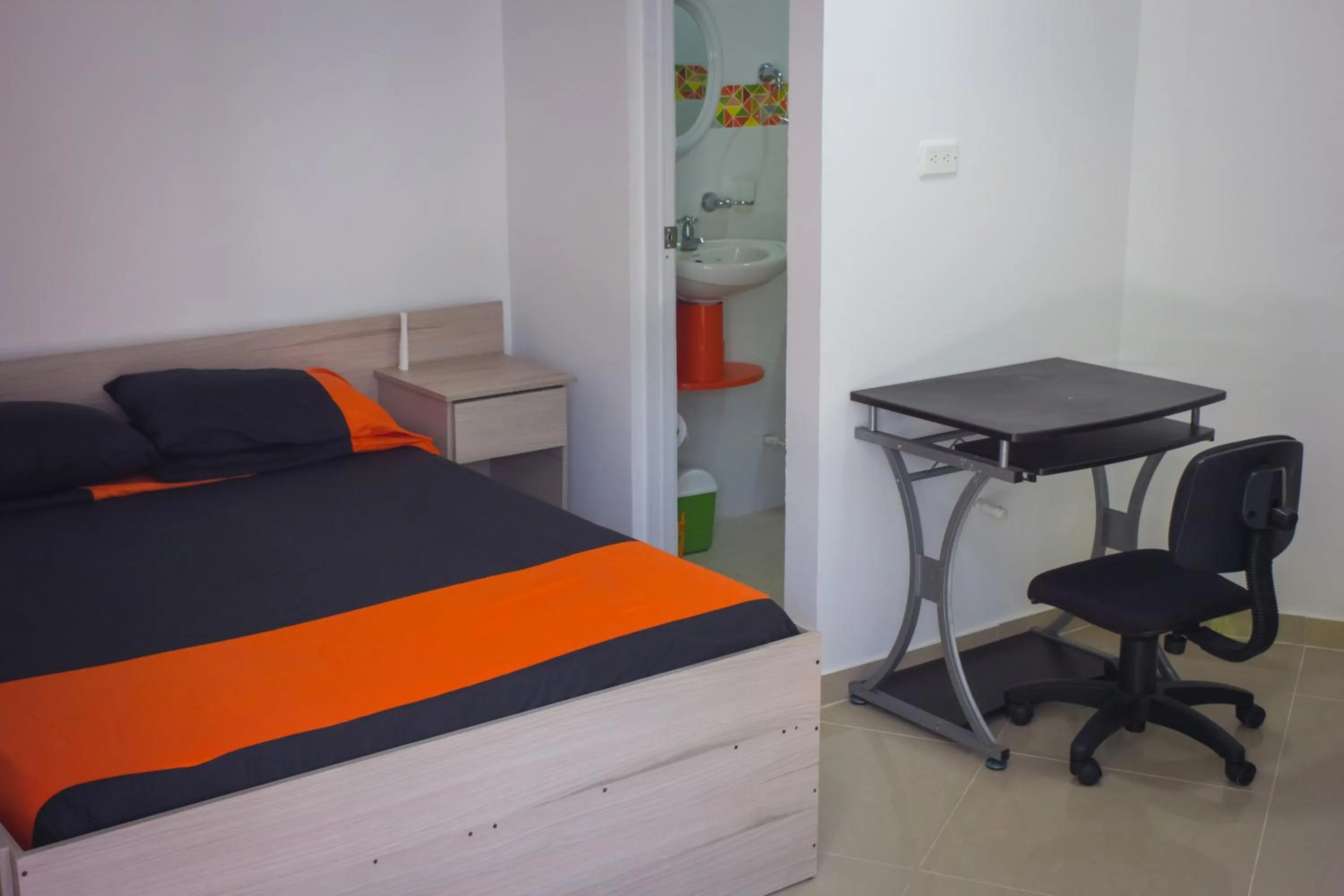 Bed in Posada Vasquez Oviedo