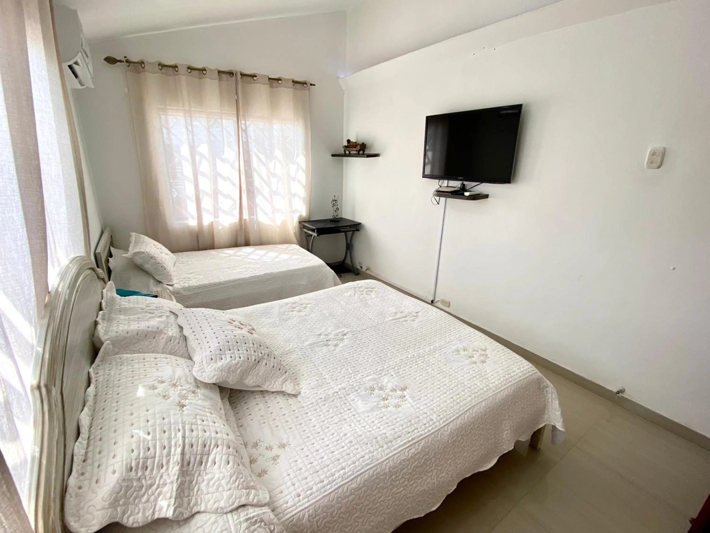 Bed in Posada Vasquez Oviedo