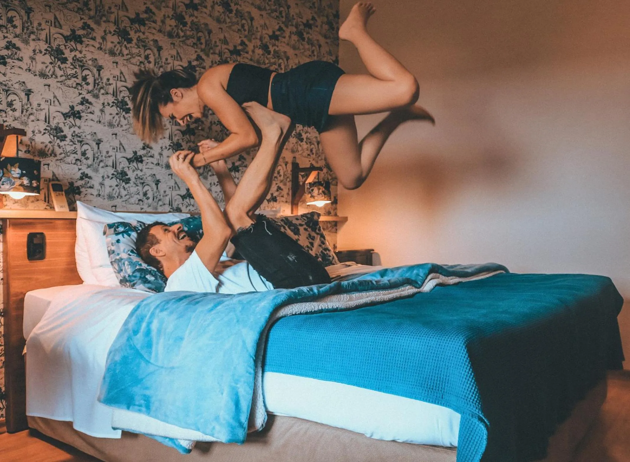 Bed in Serra Alta Hotel