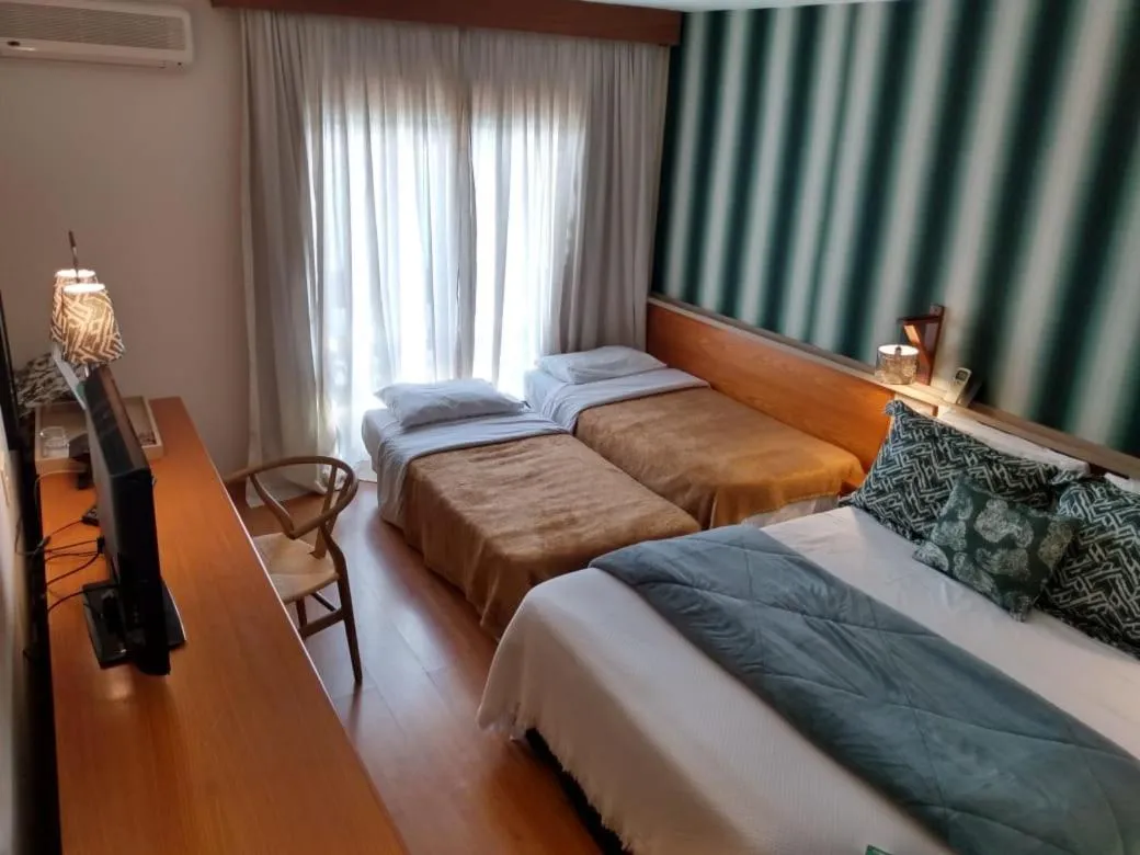 Bed in Serra Alta Hotel