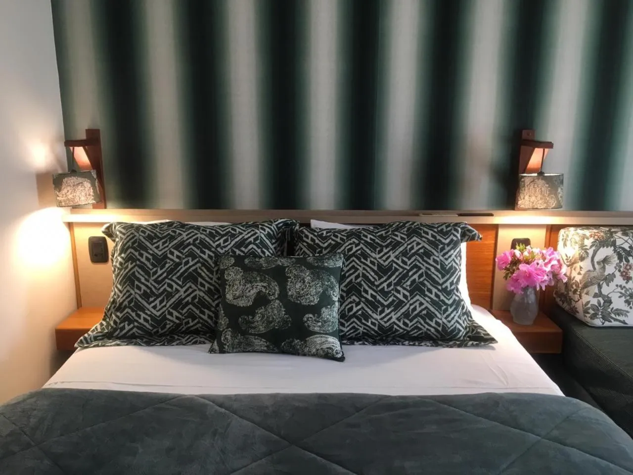 Bed in Serra Alta Hotel