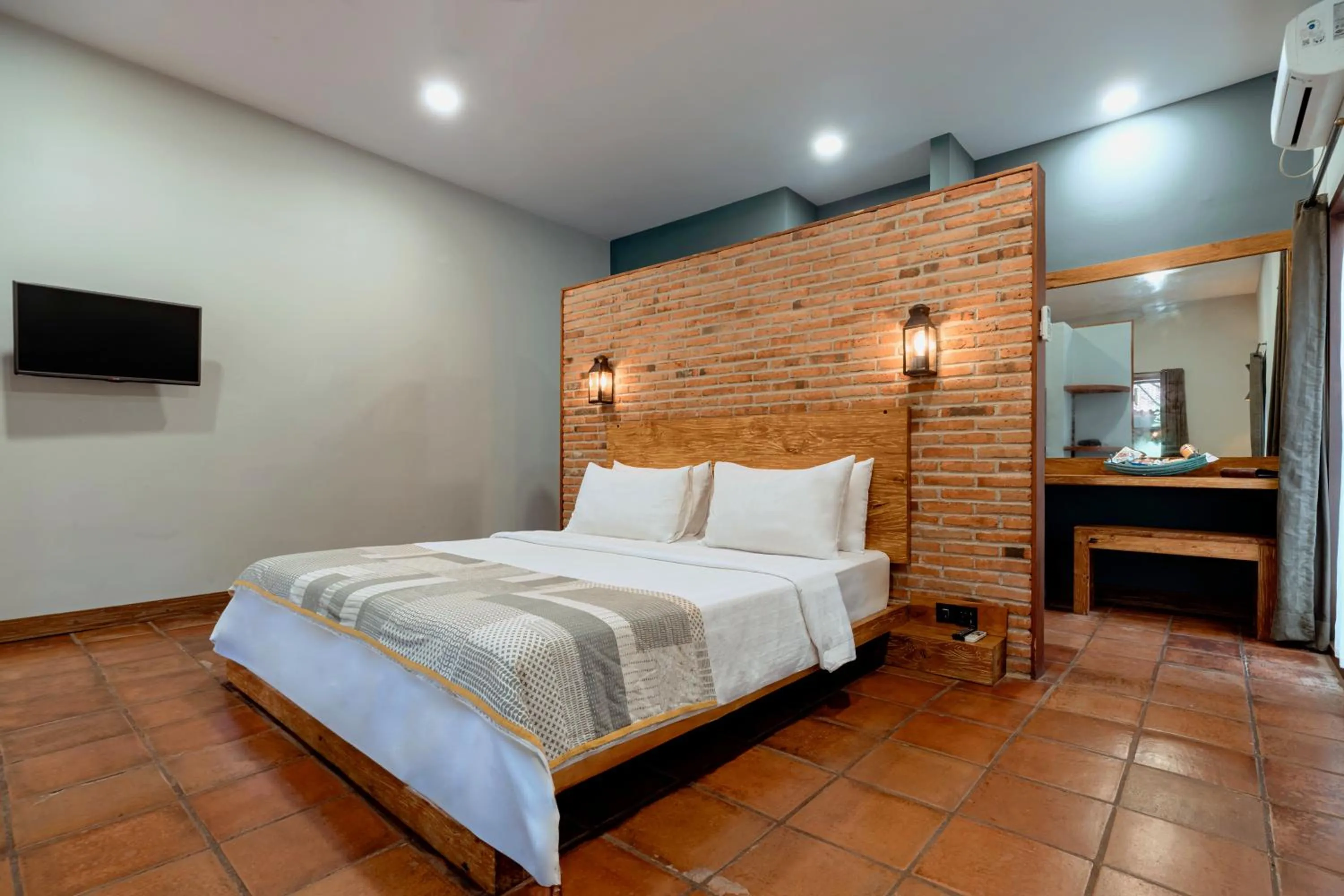 Bedroom, Bed in Belukar Villas