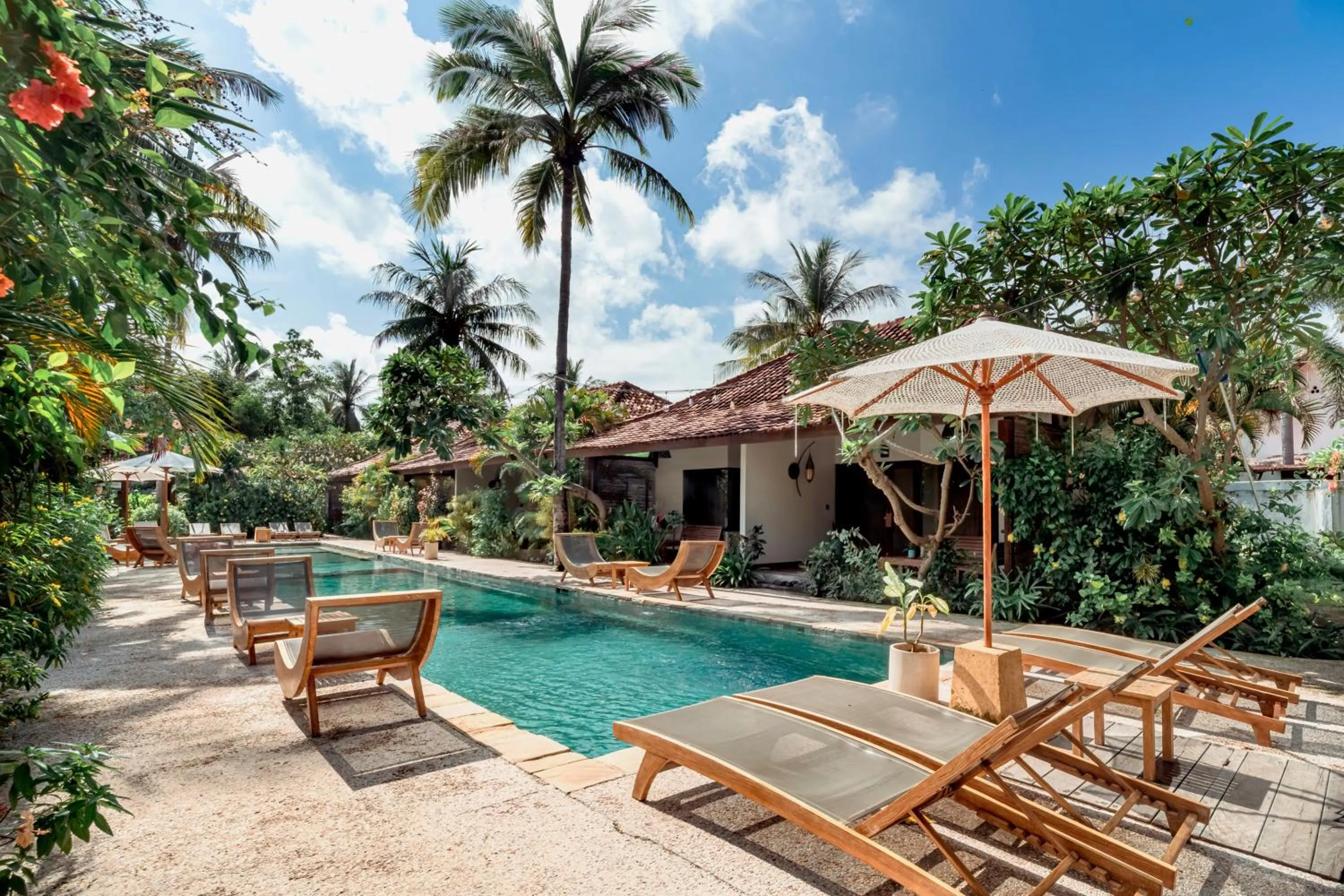 Swimming pool in Belukar Villas