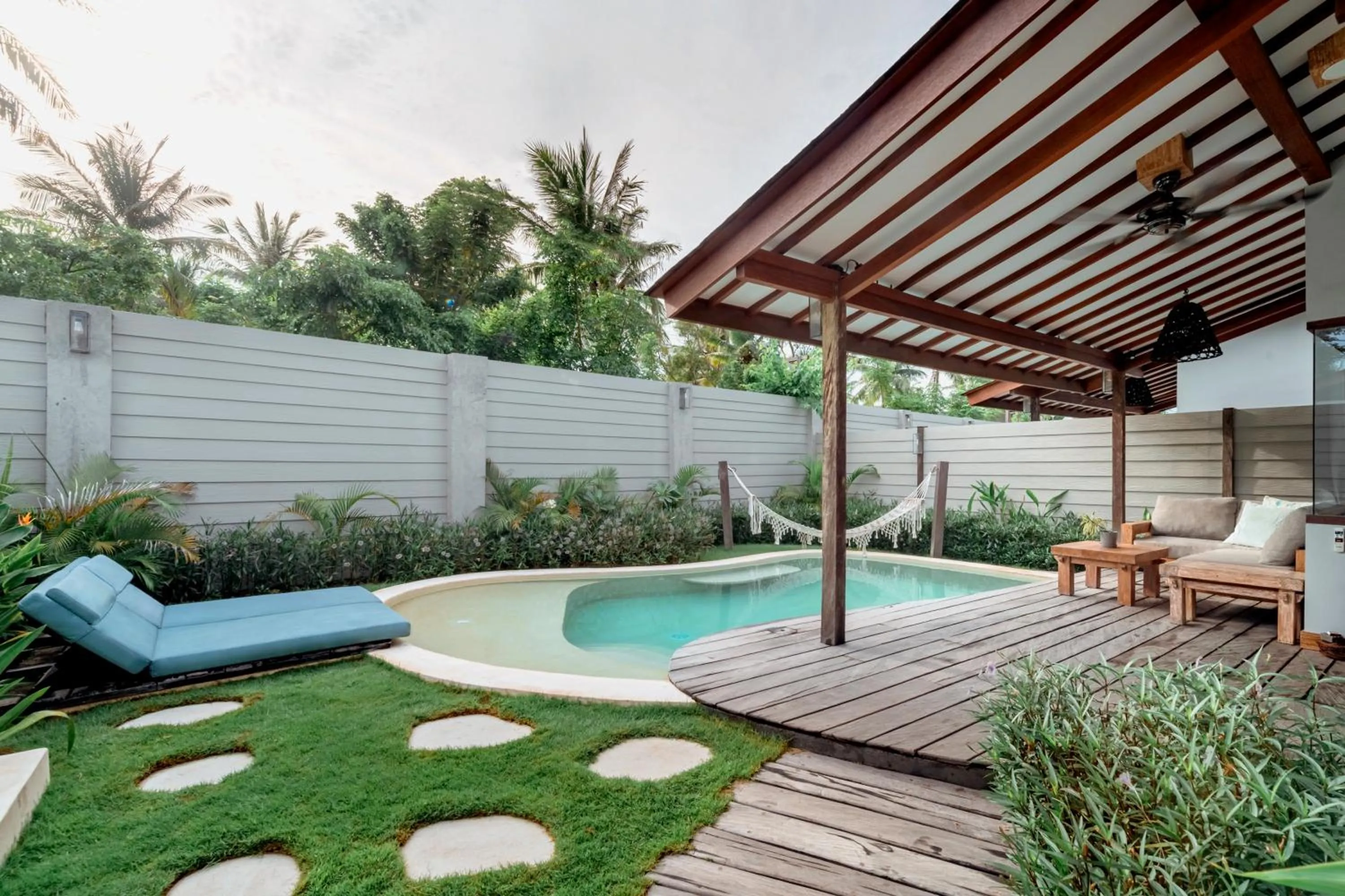 Garden in Belukar Villas