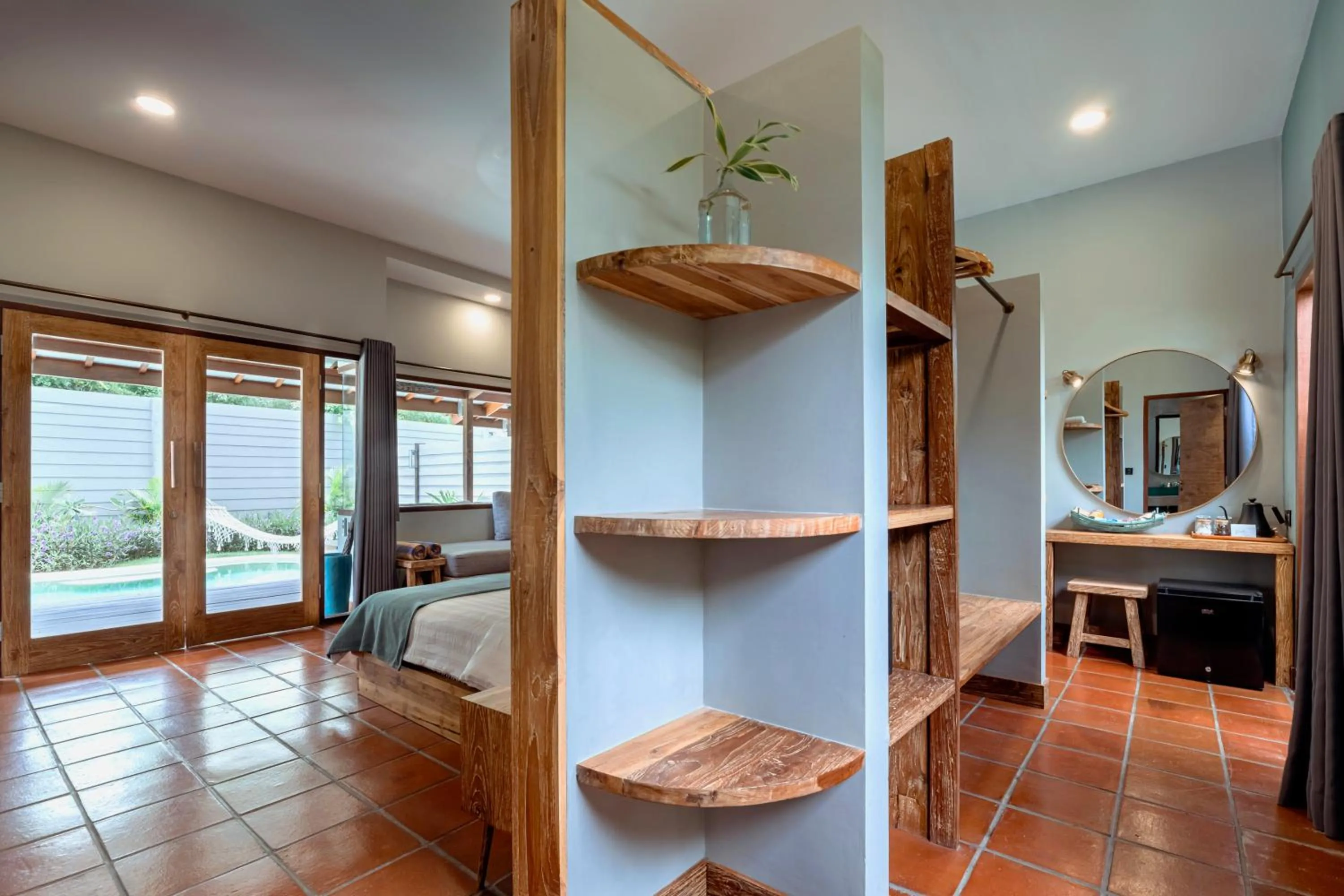 Bedroom in Belukar Villas