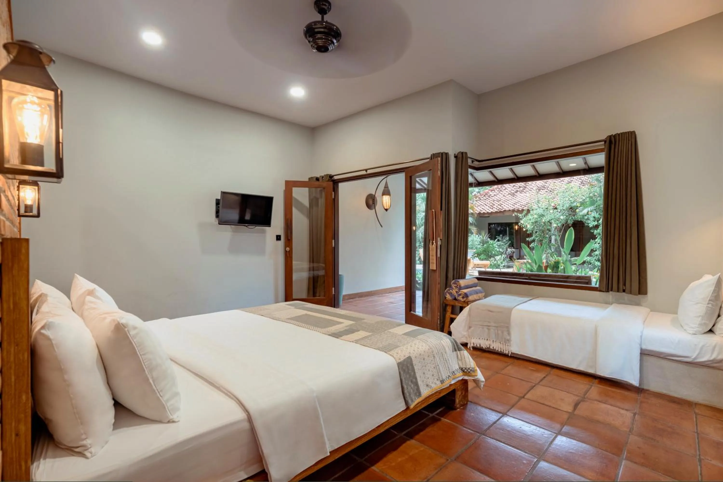 Bedroom, Bed in Belukar Villas